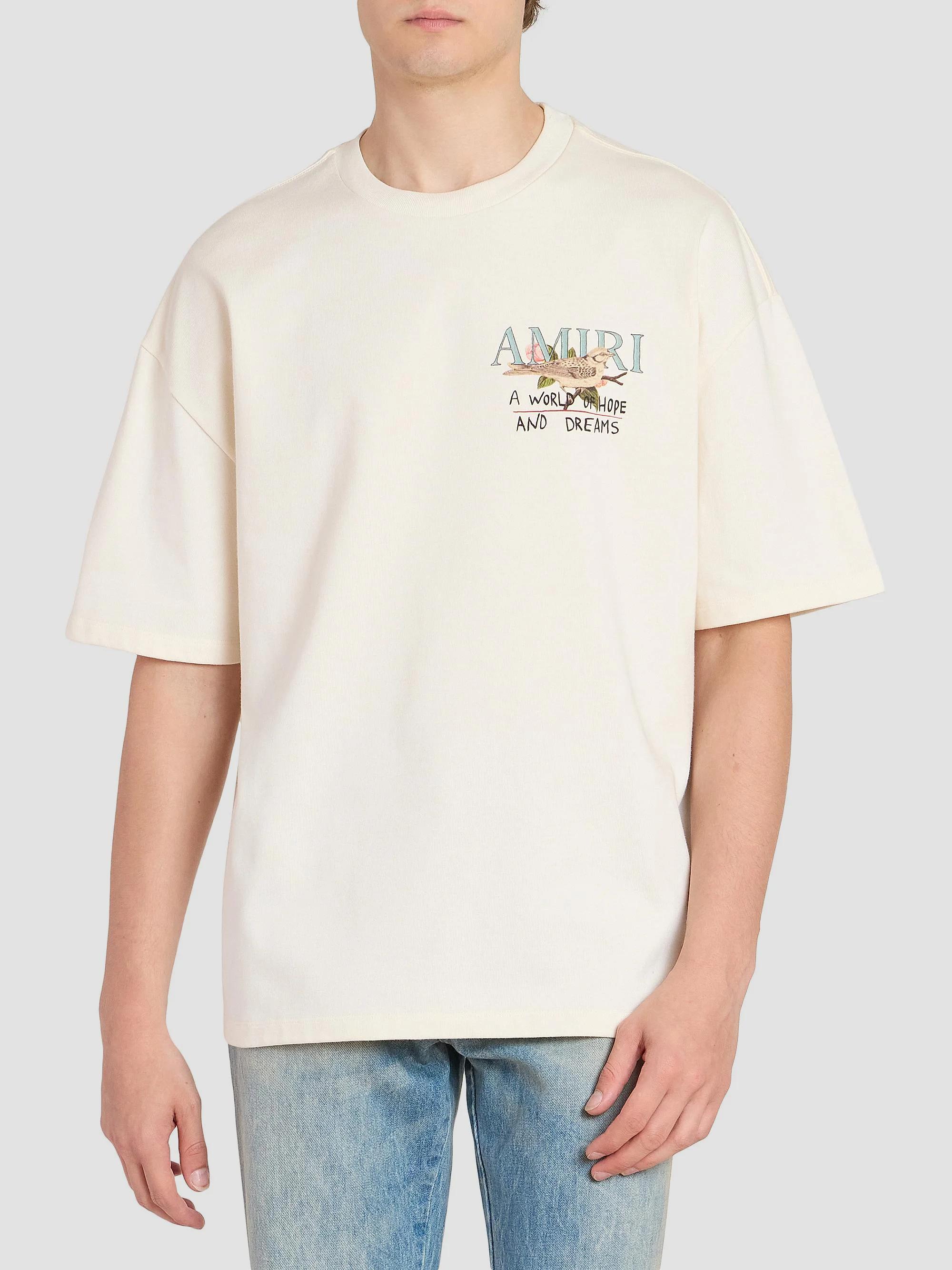 Amiri Hope & Dreams Logo Oversized T-Shirt | Saks Fifth Avenue