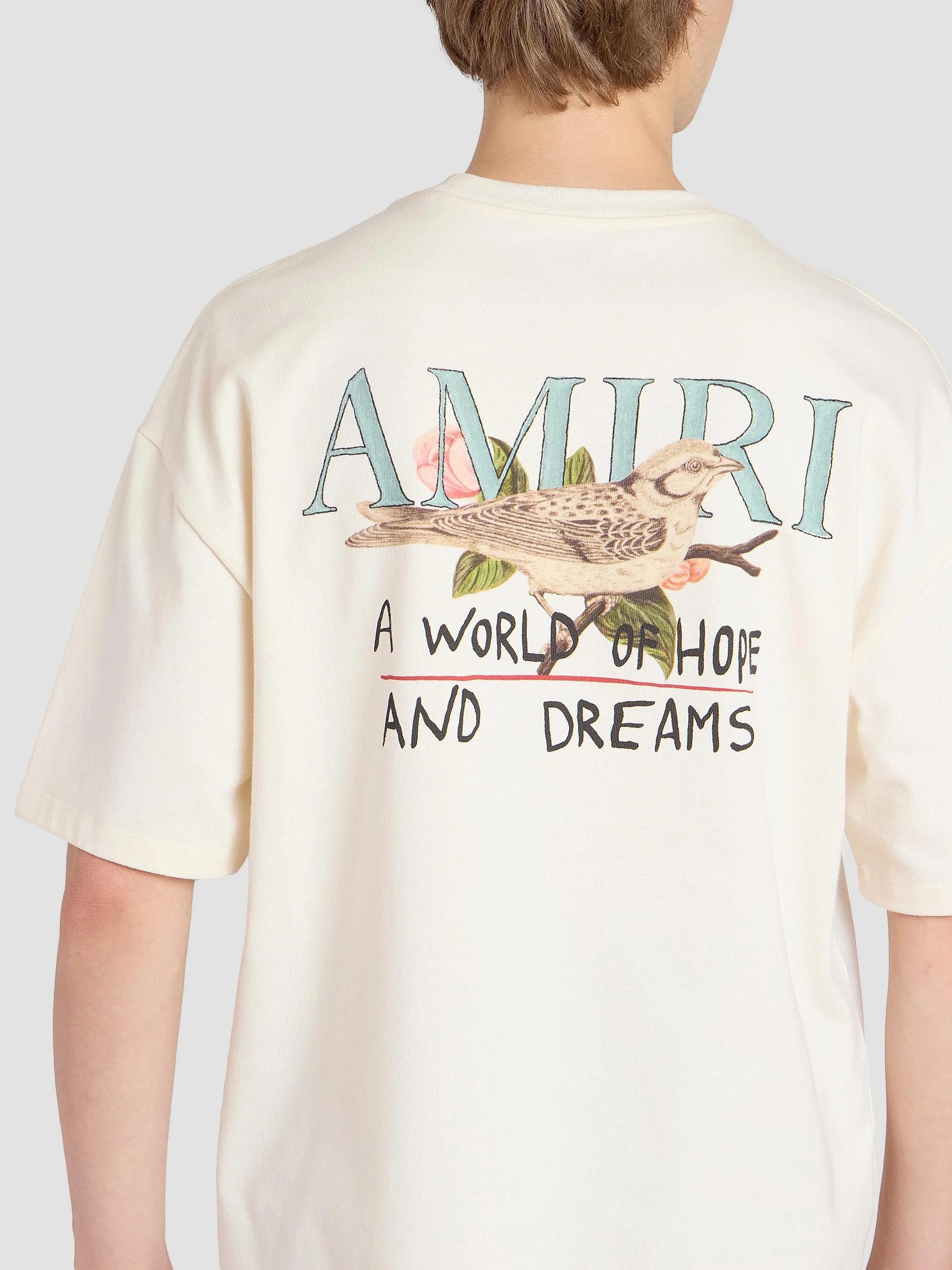 Amiri Hope & Dreams Logo Oversized T-Shirt | Saks Fifth Avenue