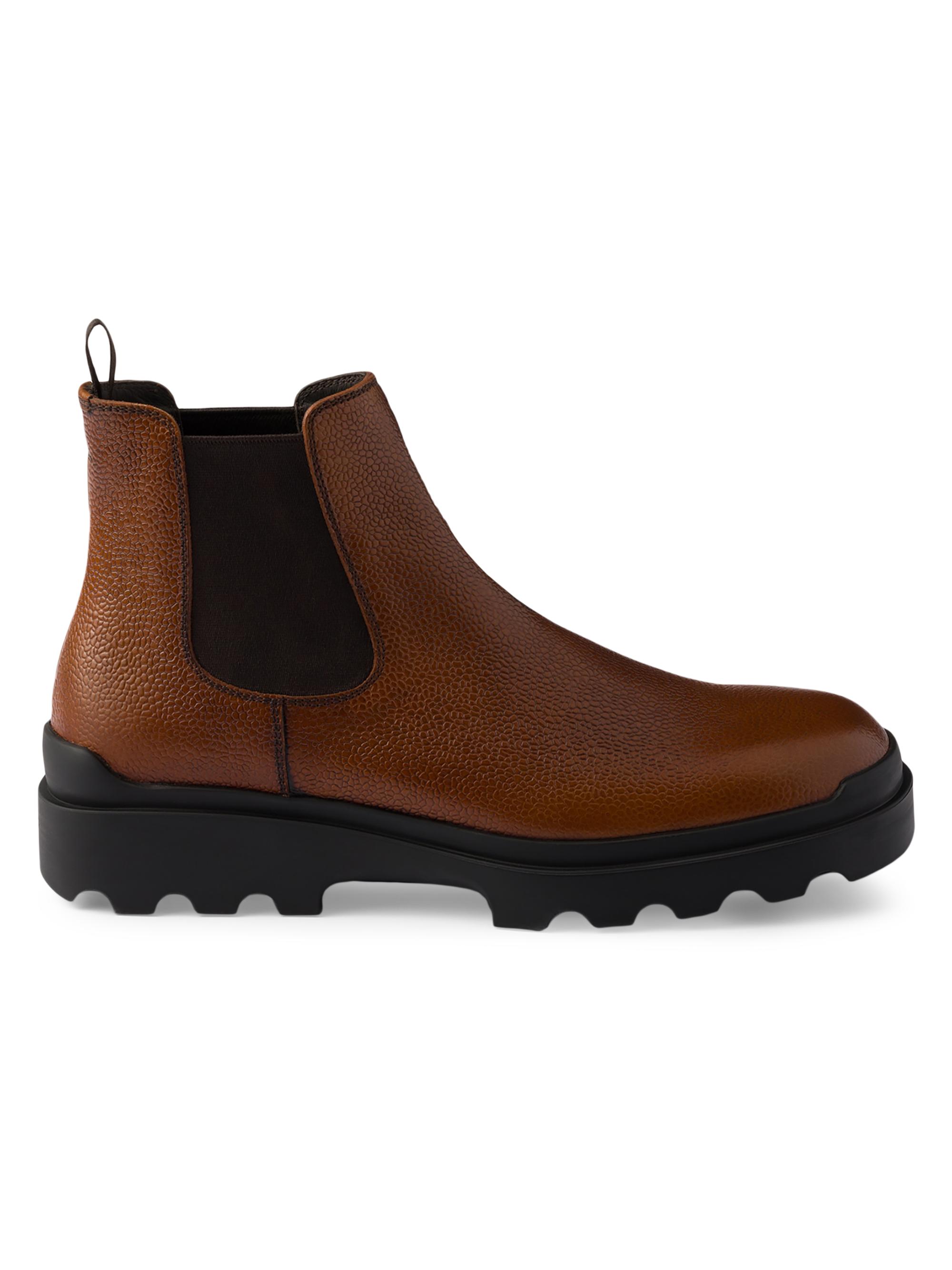 Loro Piana Travis Leather Chelsea Boots | Saks Fifth Avenue