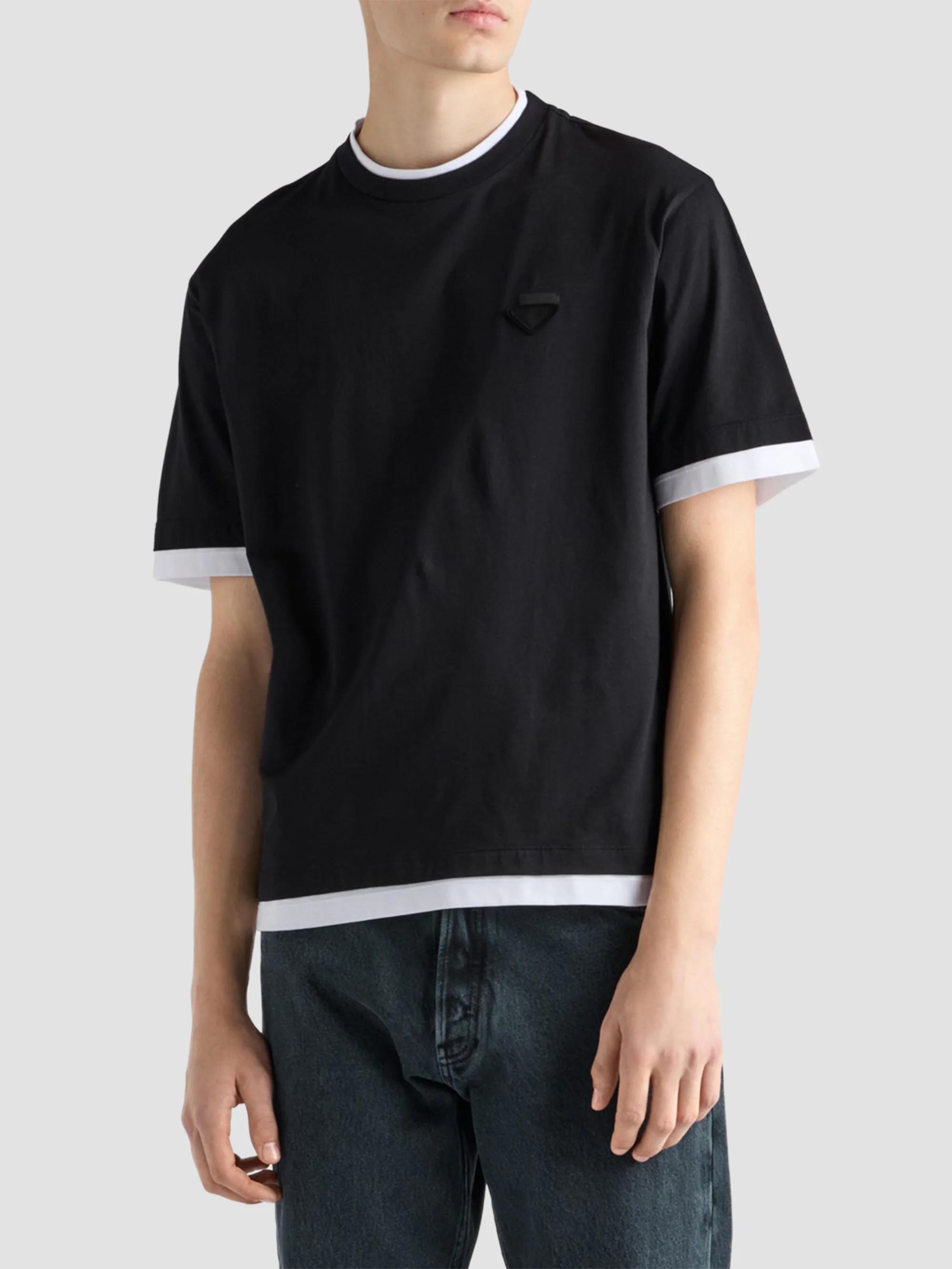 Prada Cotton T-Shirt | Saks Fifth Avenue