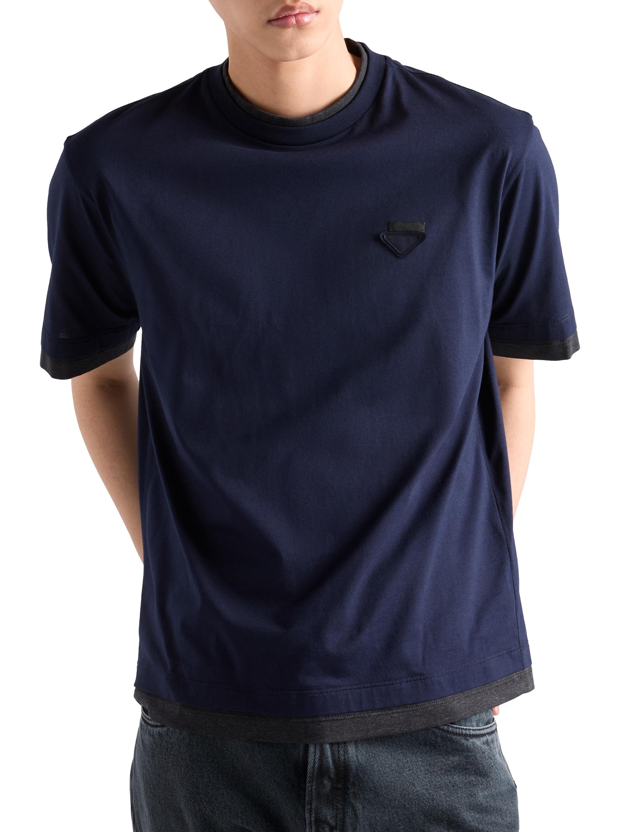 Prada Cotton T-Shirt | Saks Fifth Avenue