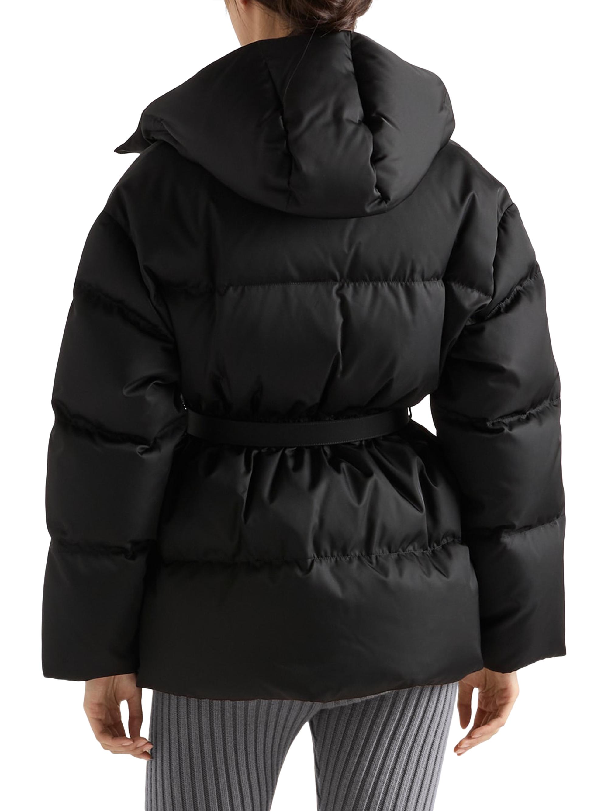 Prada Re-Nylon Hooded Down Jacket | Saks Fifth Avenue