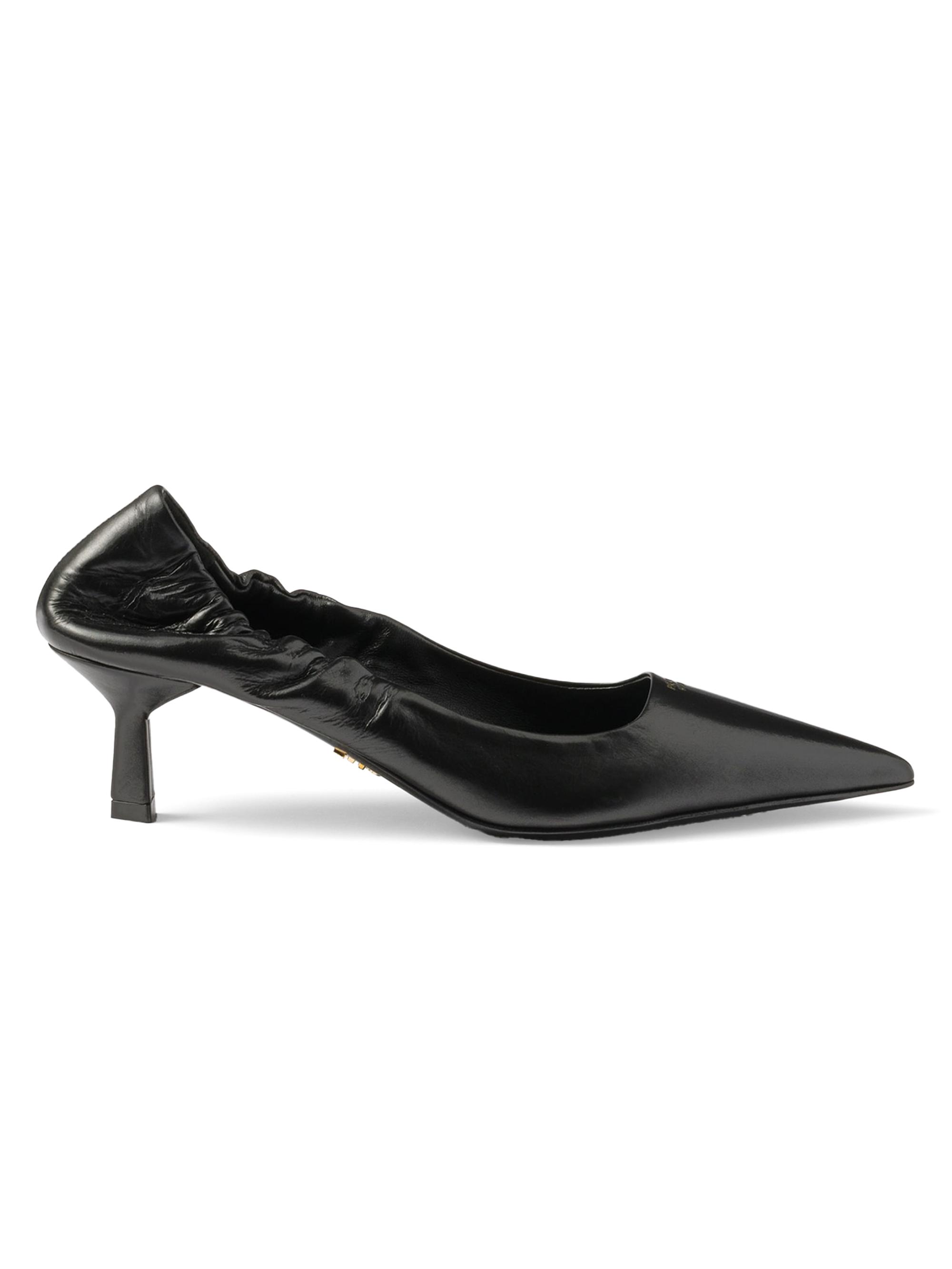 Prada Brushed Leather Slingback Pumps | Saks Fifth Avenue