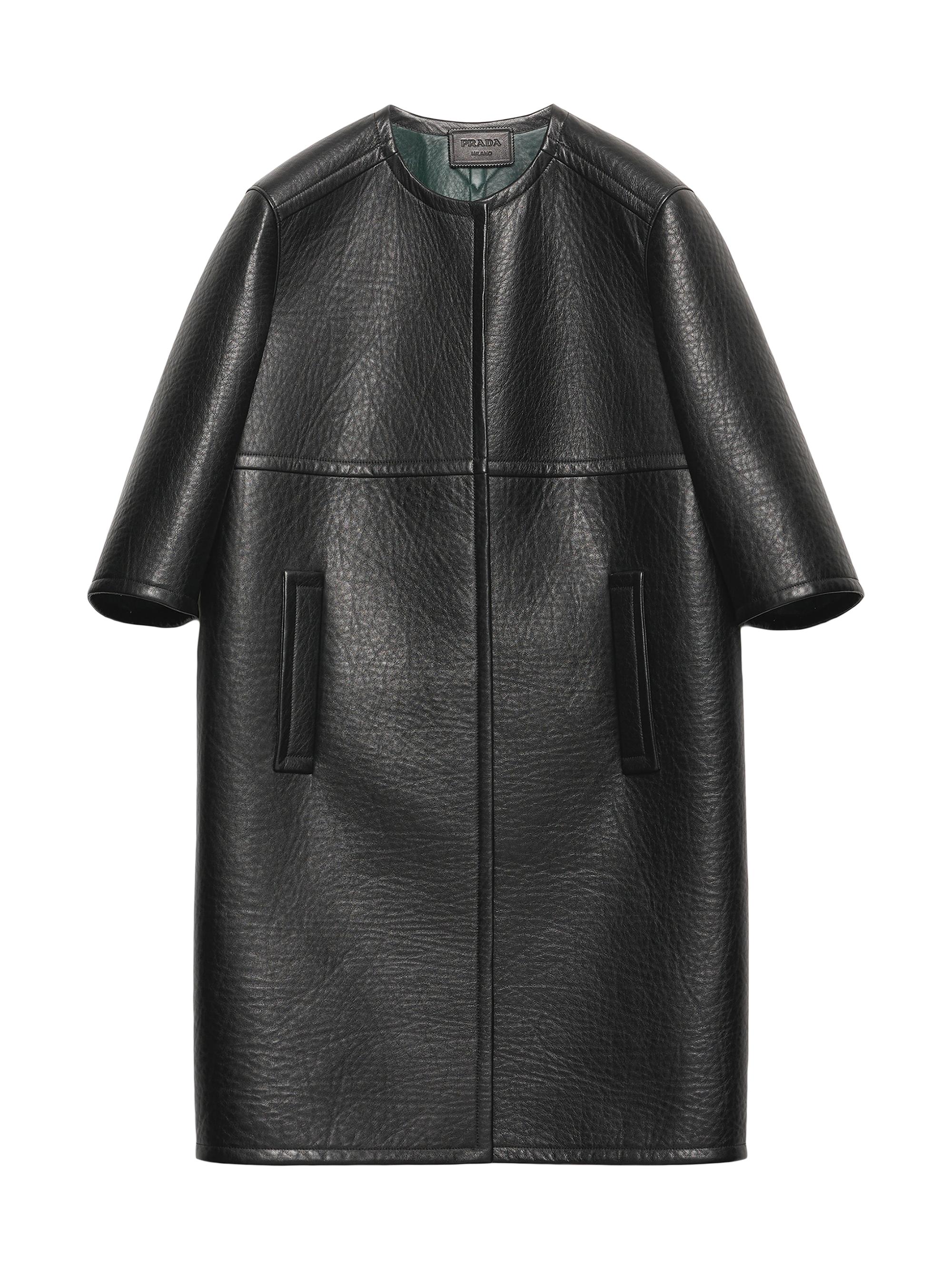 A.W.A.K.E. Mode Snap Studded Faux Leather Coat | Saks Fifth Avenue