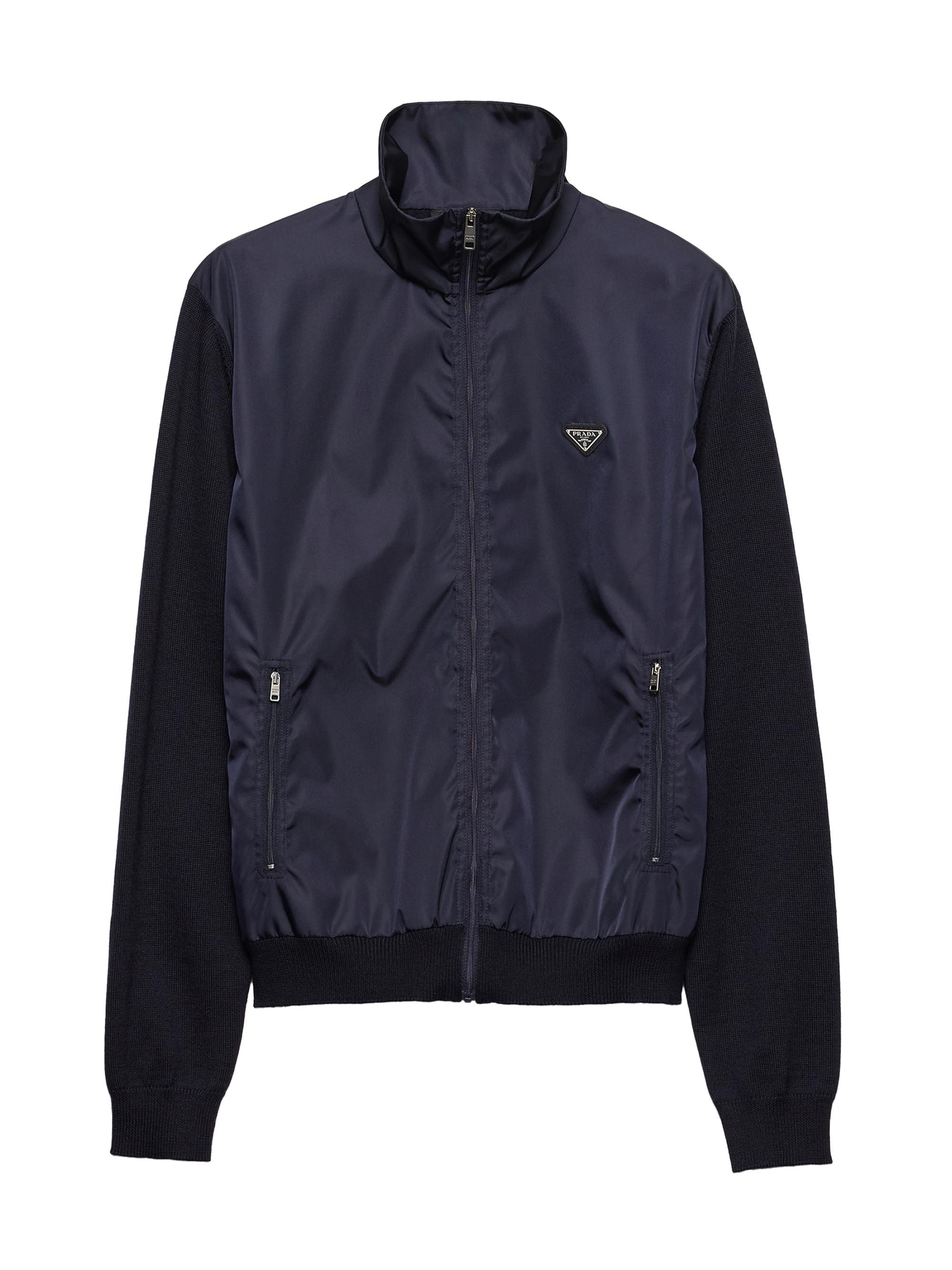 Prada Cashmere Zipper Cardigan | Saks Fifth Avenue