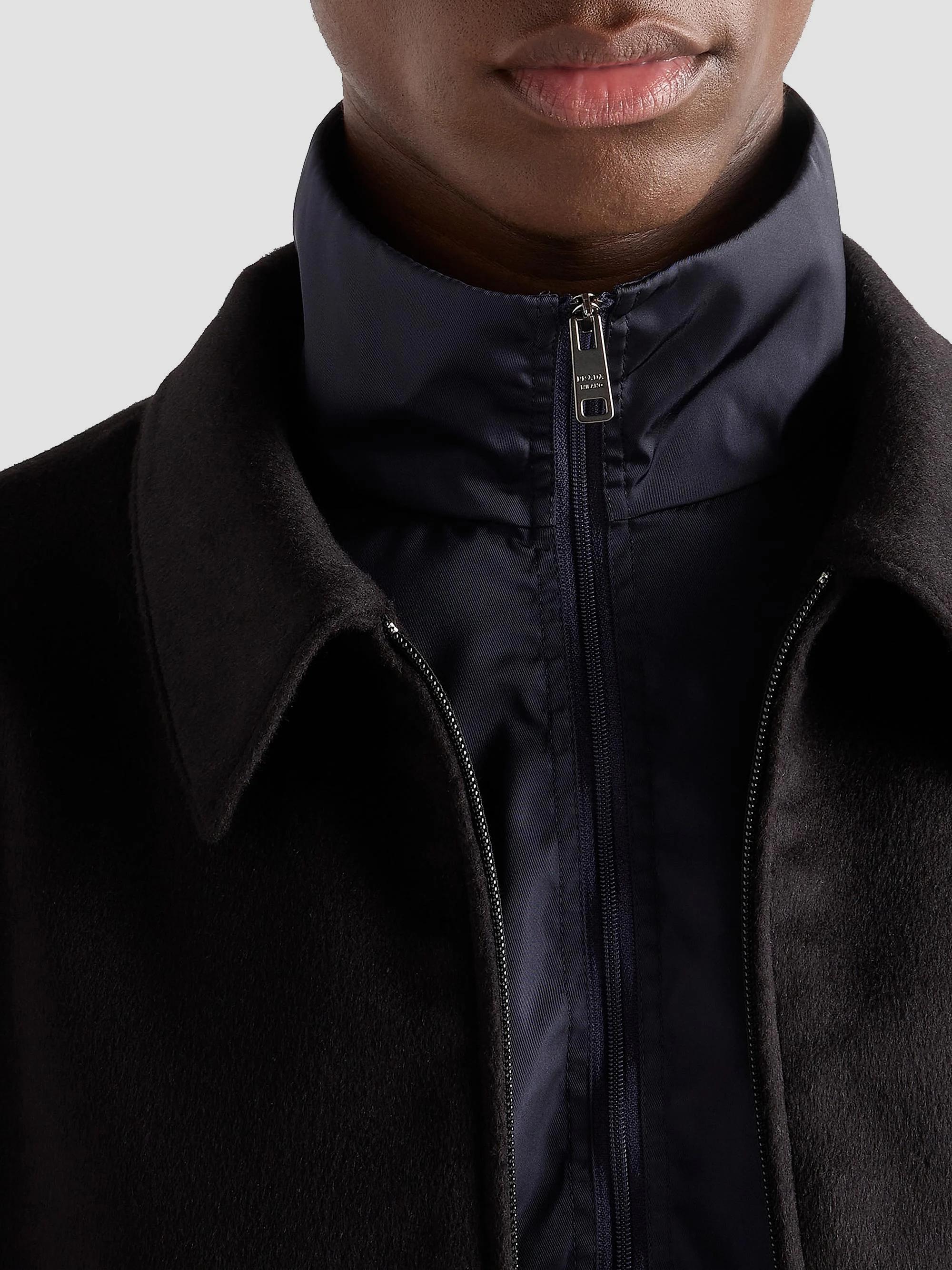 Prada Superfine Wool Zipper Cardigan | Saks Fifth Avenue