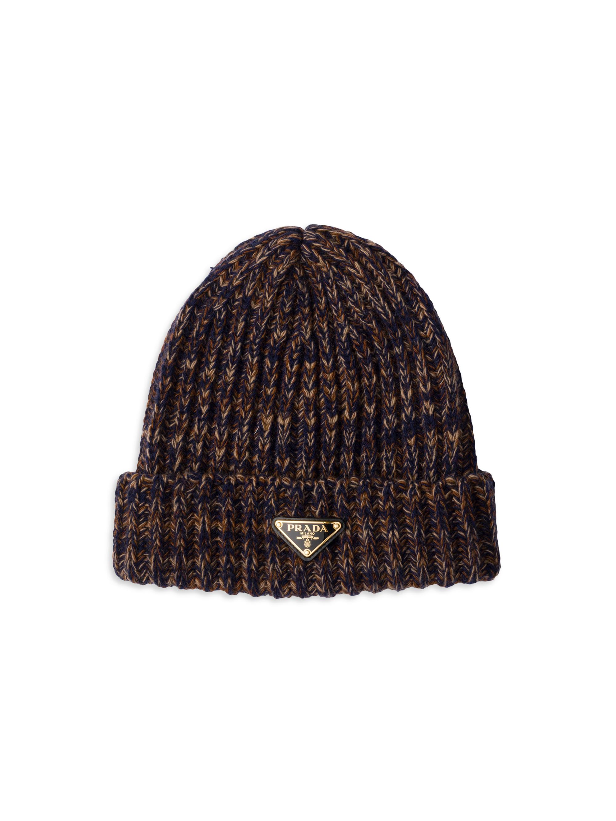 帽子 special! PRADA 15ss geometric beanie 0400025649719_BLUE?wid=600&hei