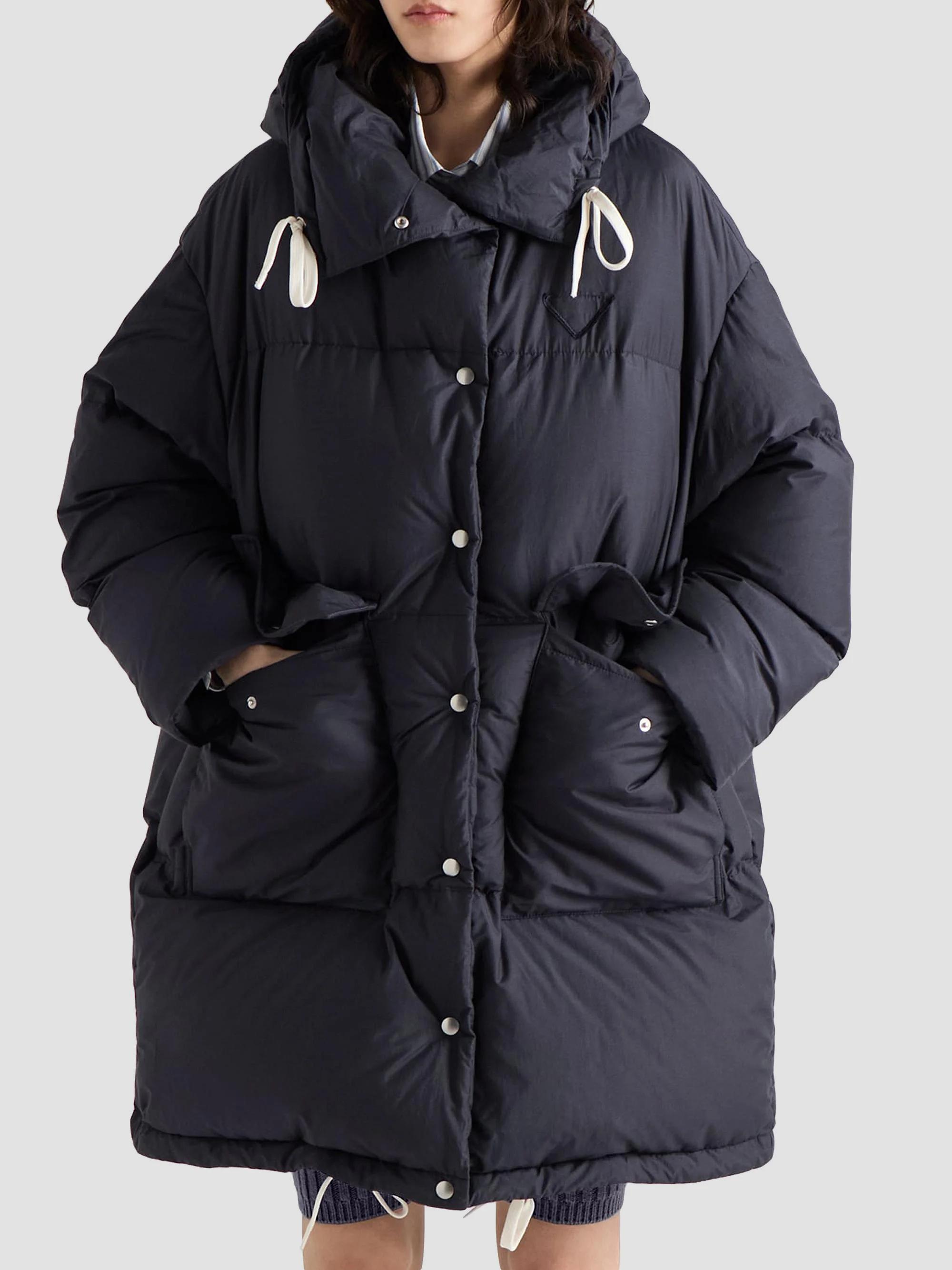 Prada Soft Canvas Down Parka | Saks Fifth Avenue