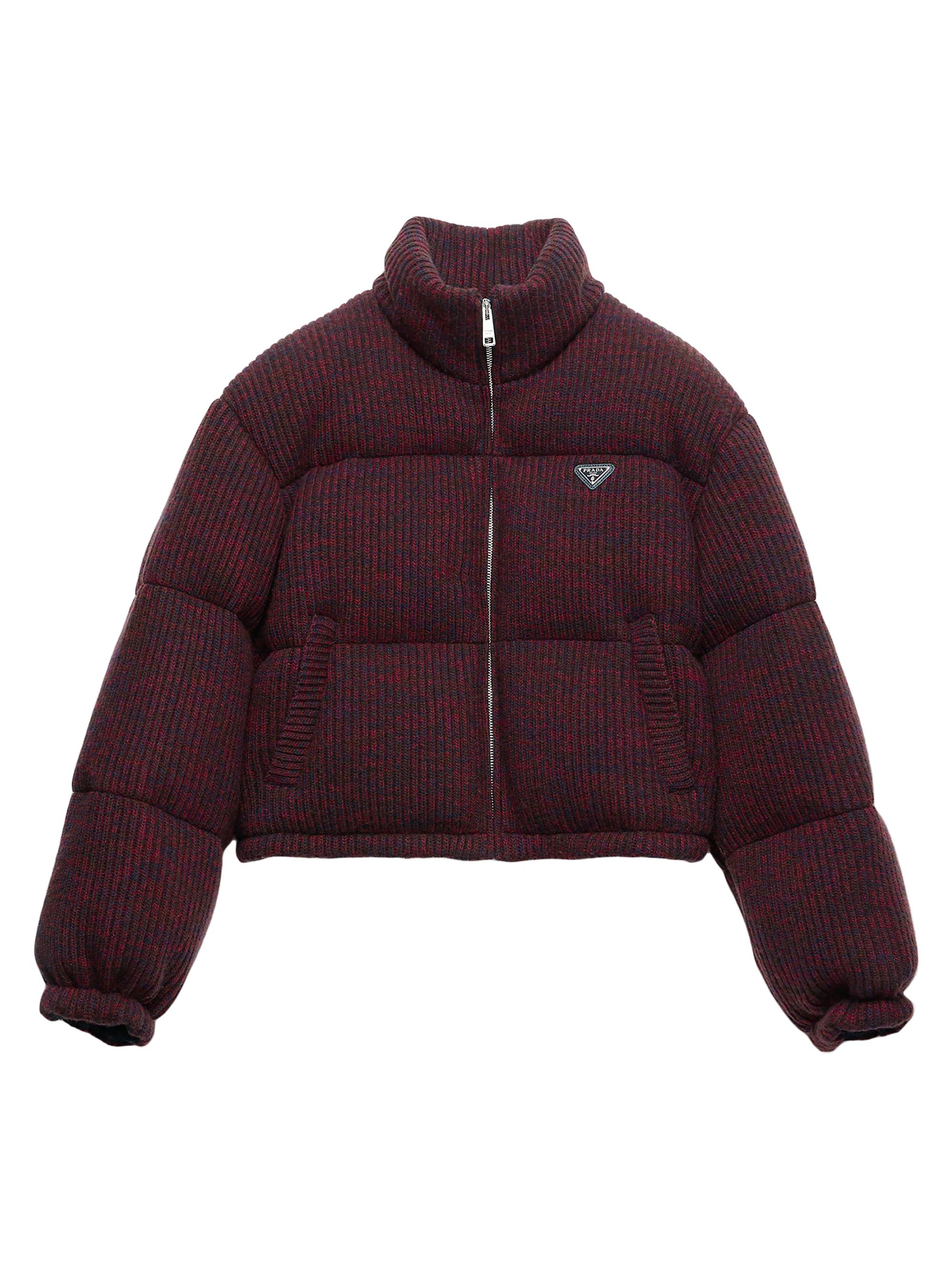 Prada Velvet Down Jacket | Saks Fifth Avenue