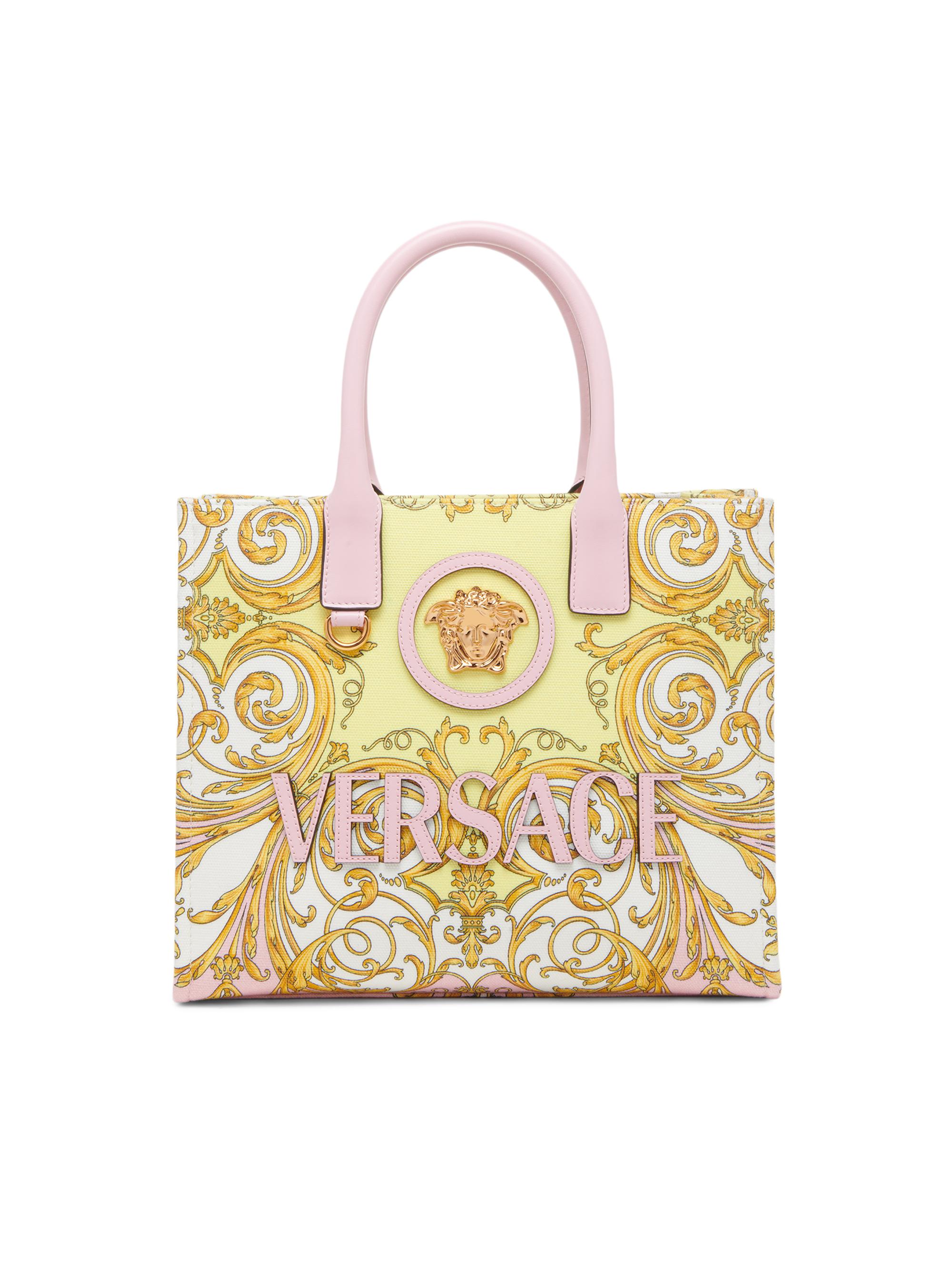 Versace Athena Barocco Raffia Tote Bag | Saks Fifth Avenue