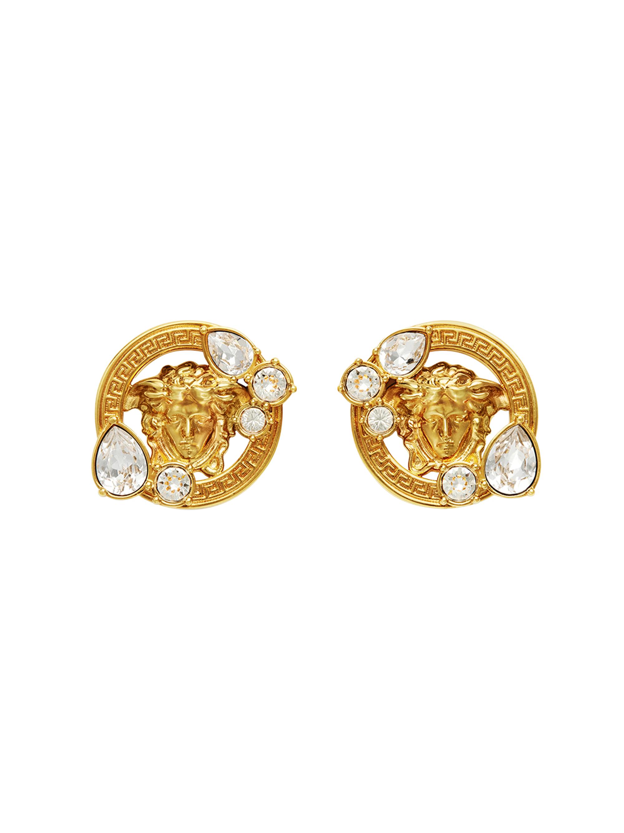 Versace Medusa '95 Goldtone Stud Earrings | Saks Fifth Avenue