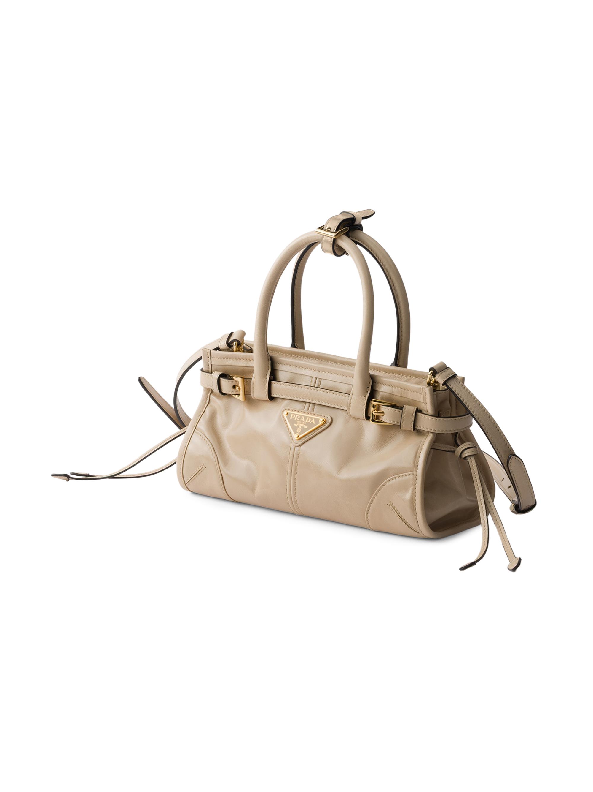 Prada Bonnie Leather Mini Top Handle Bag | Saks Fifth Avenue