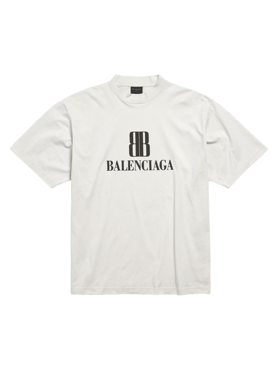 Balenciaga Nano BB T-Shirt Medium Fit | Saks Fifth Avenue