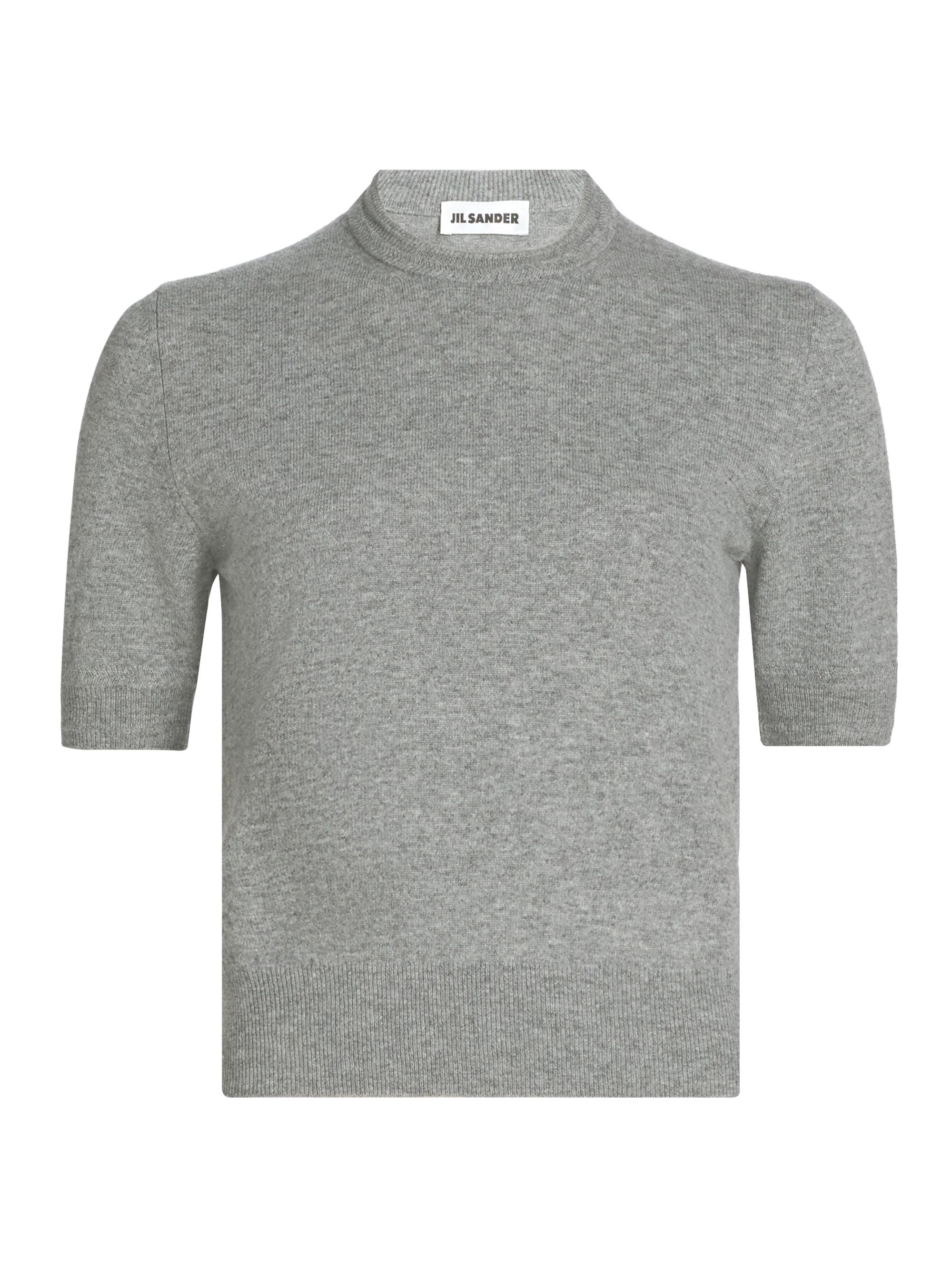 Jil Sander Women's Crewneck Wool Sweater - Volcanic Glass
