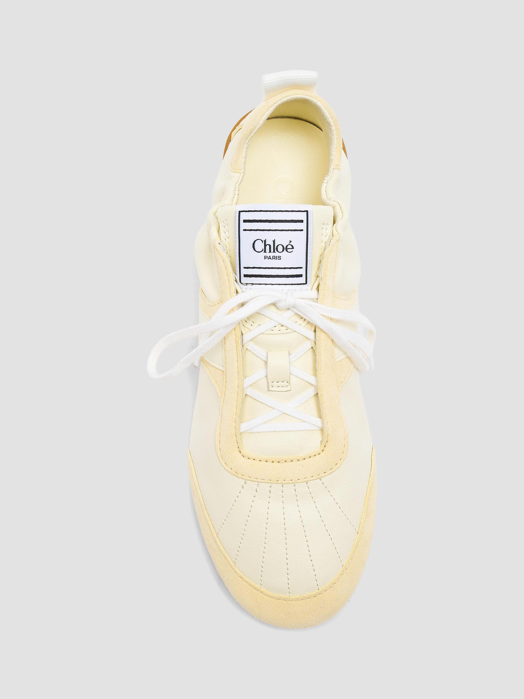 Chloé Kick Leather Low-Top Sneakers | Saks Fifth Avenue