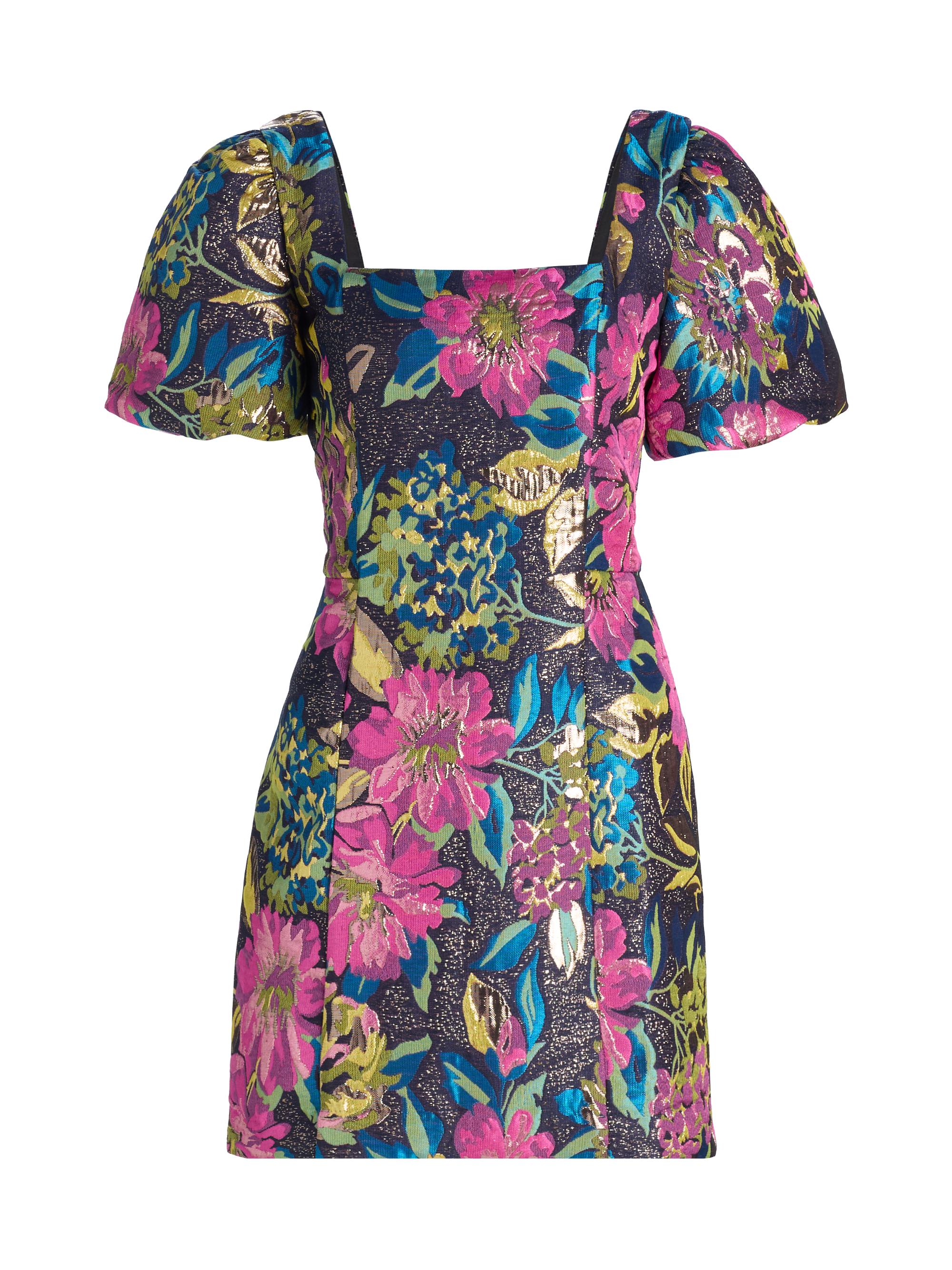 Lilly Pulitzer Women's Booker Brocade Floral Minidress - Multi Canopy Blooms
