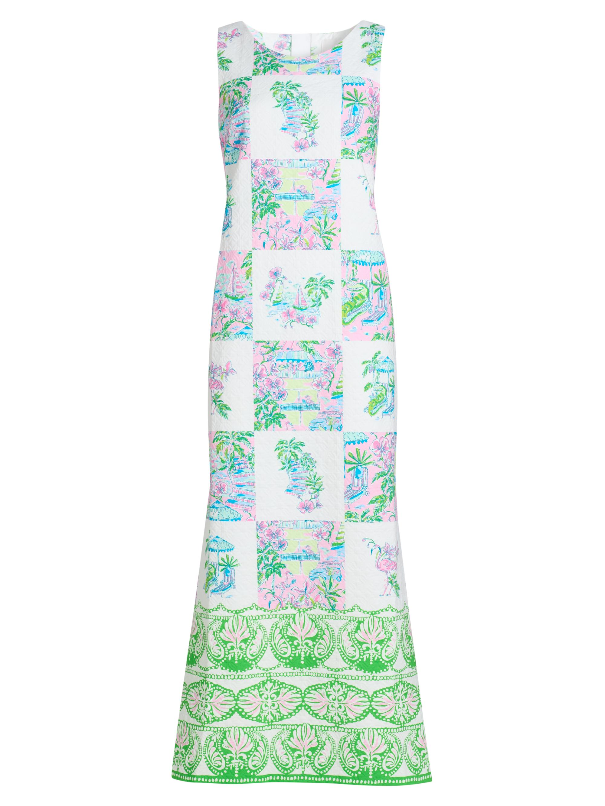 Lilly Pulitzer Women's Dee Patch Print Maxi Dress - Multi Sunny Dee Patch
