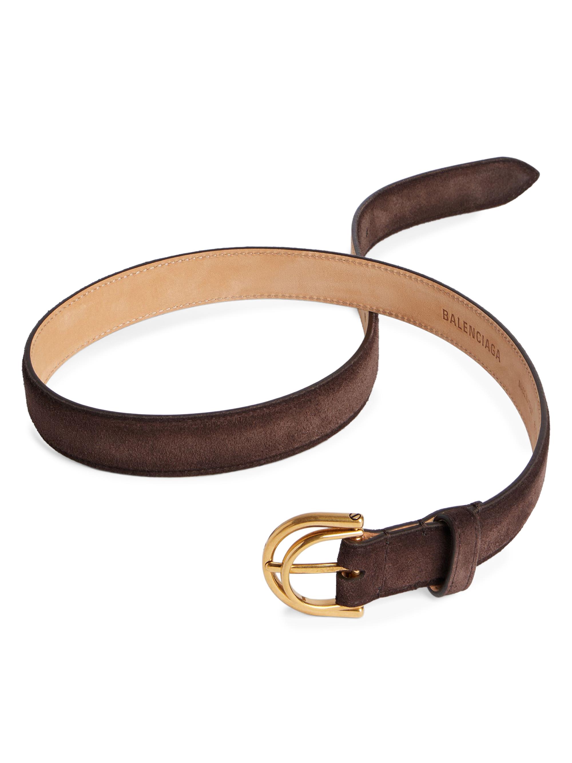 Balenciaga Women's Rodeo Belt - Light Espresso