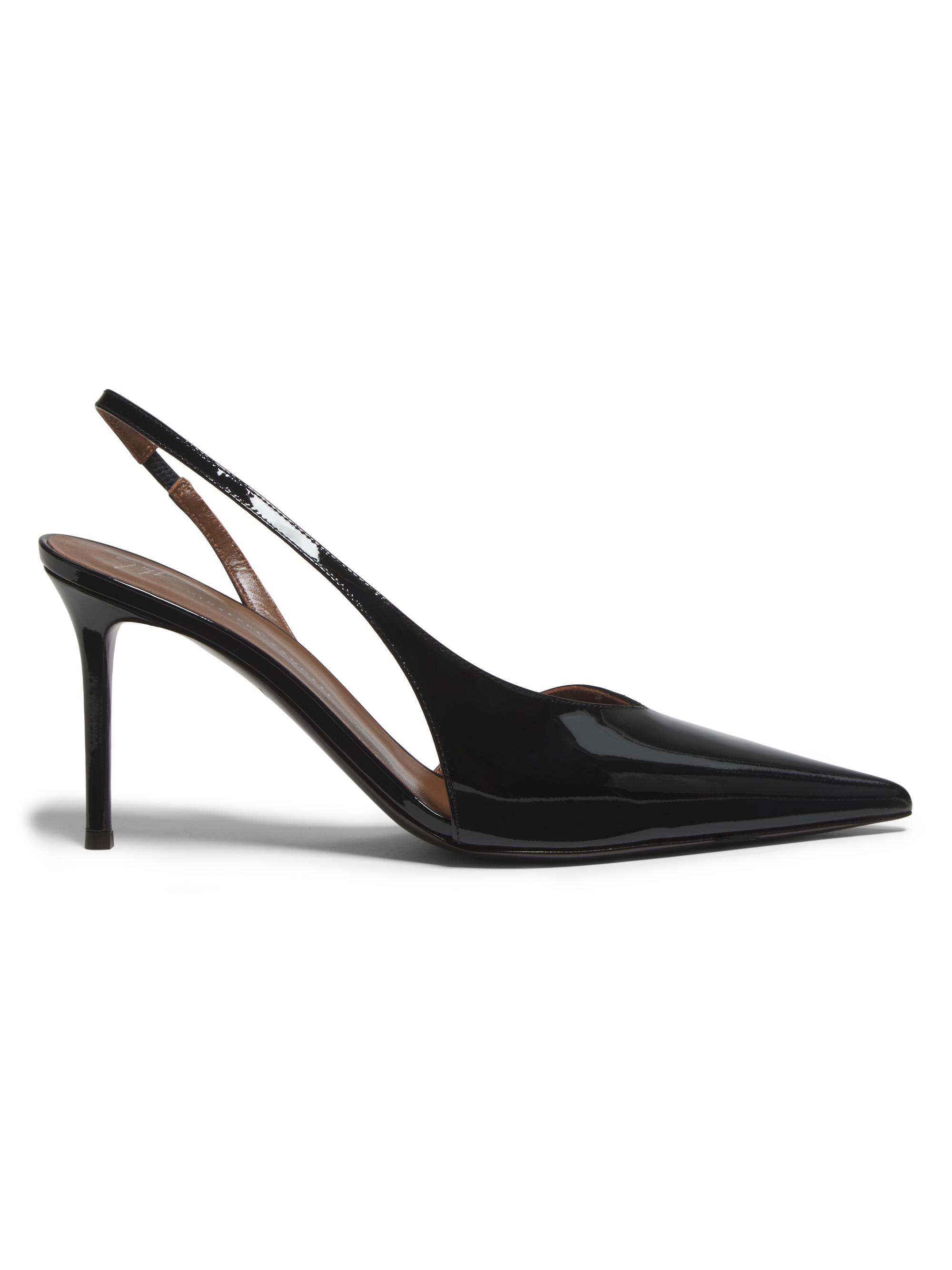 Giuseppe Zanotti Women's Vernice Vague 85MM Patent Leather Slingback Pumps - Black