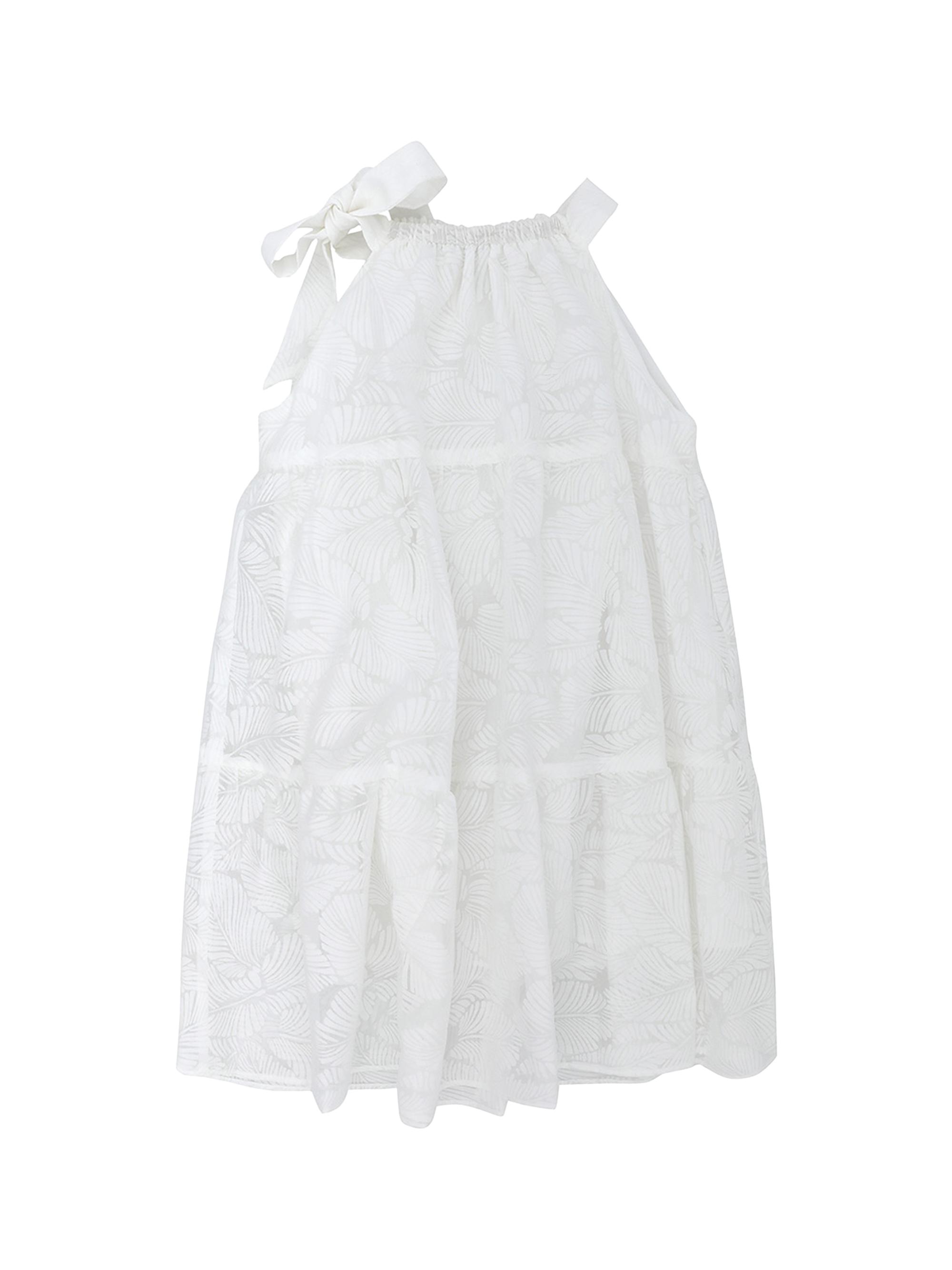 Janie and Jack Baby Girl's, Little Girl's & Girl's Holiday Bow Satin Dress  | Saks Fifth Avenue