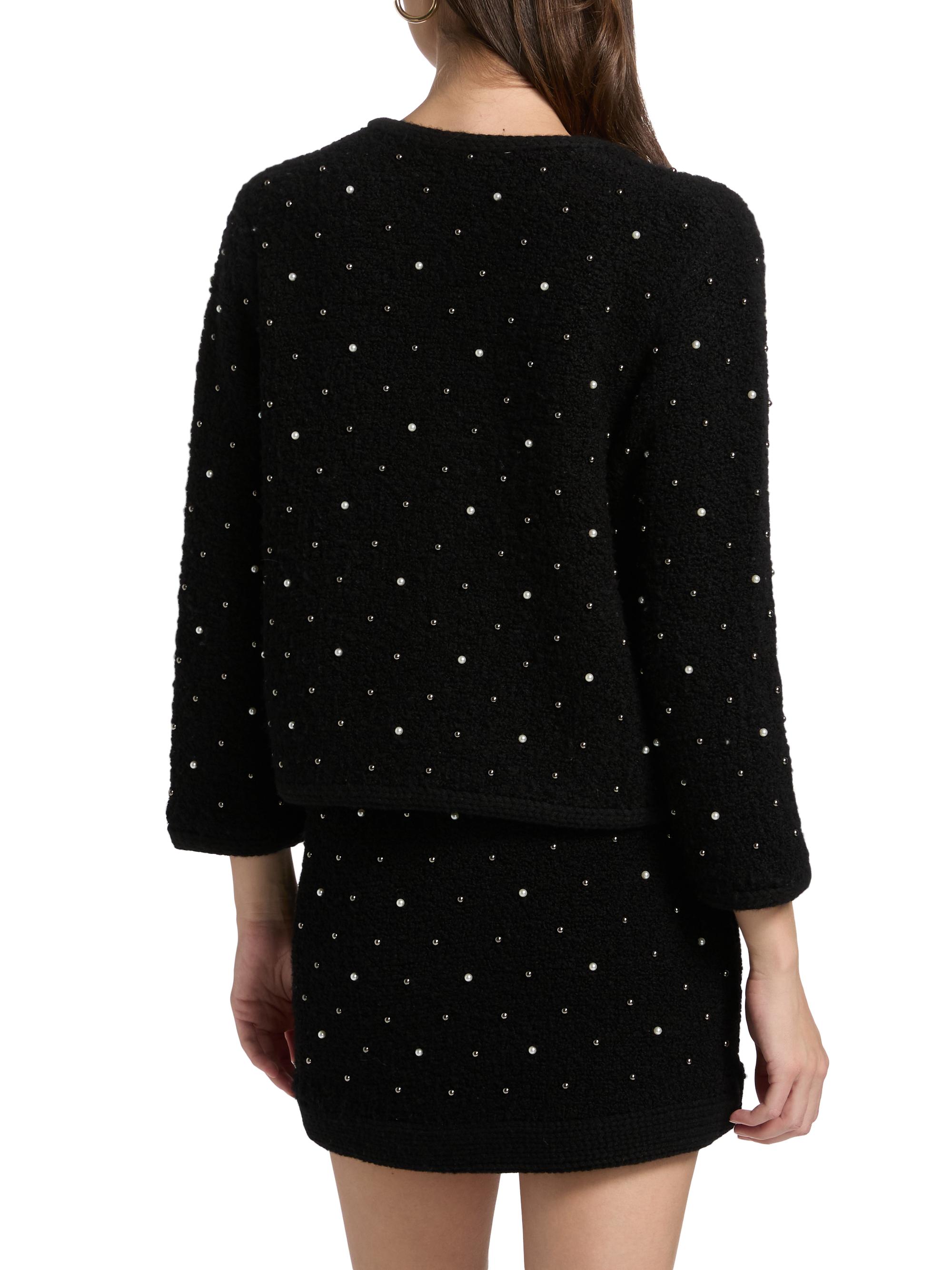 FRAME The Embellished Knit Jacket | Saks Fifth Avenue