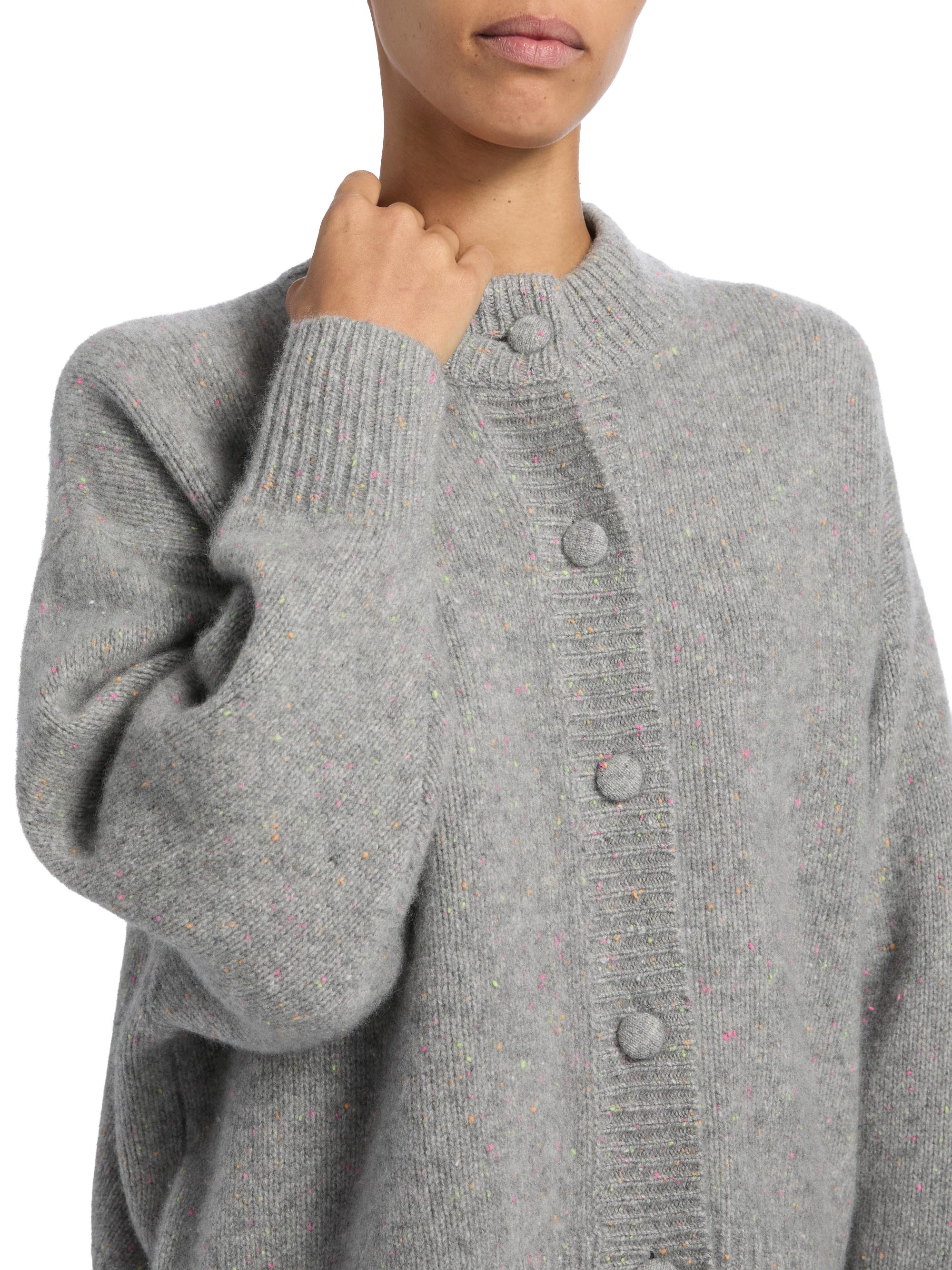 Frame Flecked Cashmere Cardigan | Saks Fifth Avenue