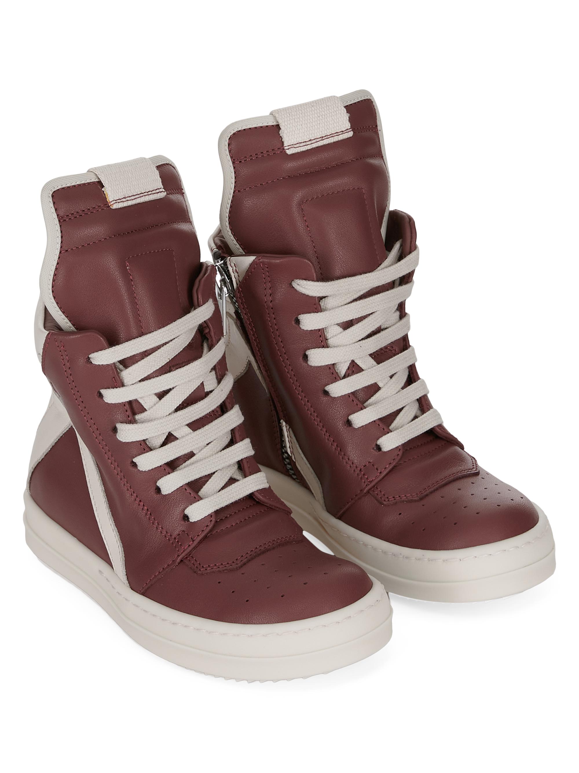 McQueen Kid's Oversized Lace-Up Leather Sneakers | Saks Fifth Avenue