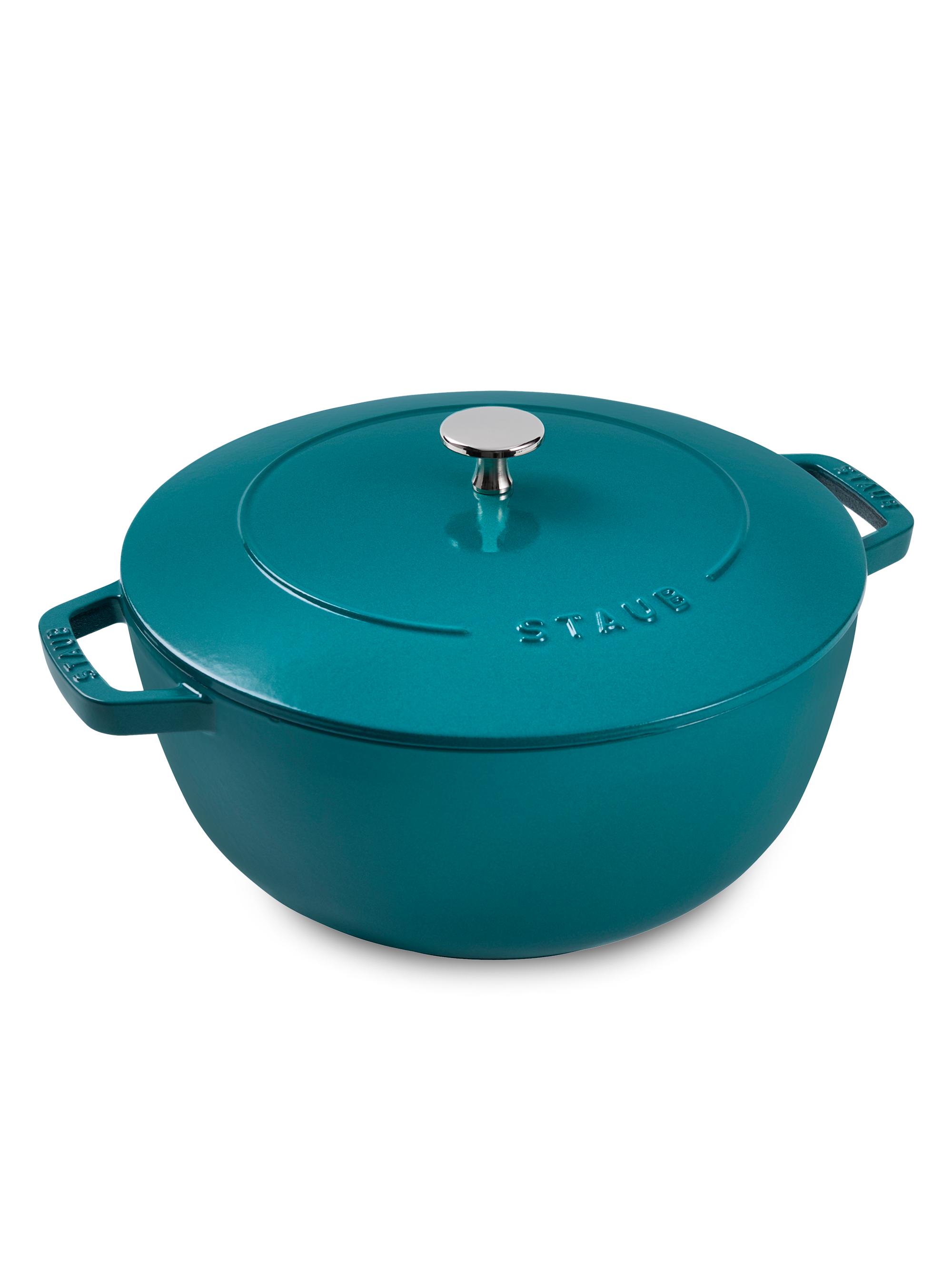 Staub Cast Iron 5-Quart Essential French Oven - White