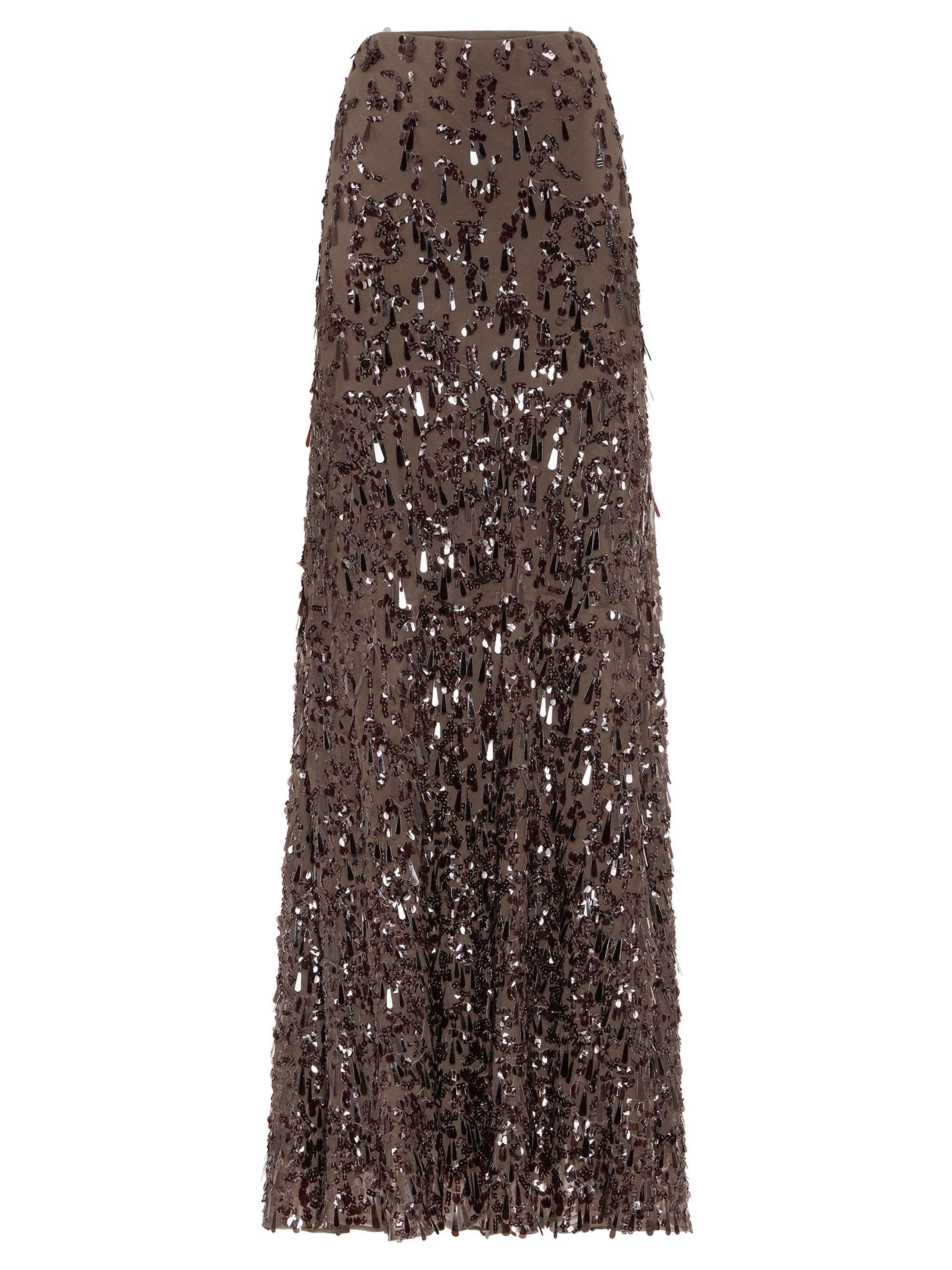 Brunello Cucinelli アシンメトリー コットン ロング スカート Brunello Cucinelli アシンメトリー コットン ロング スカート