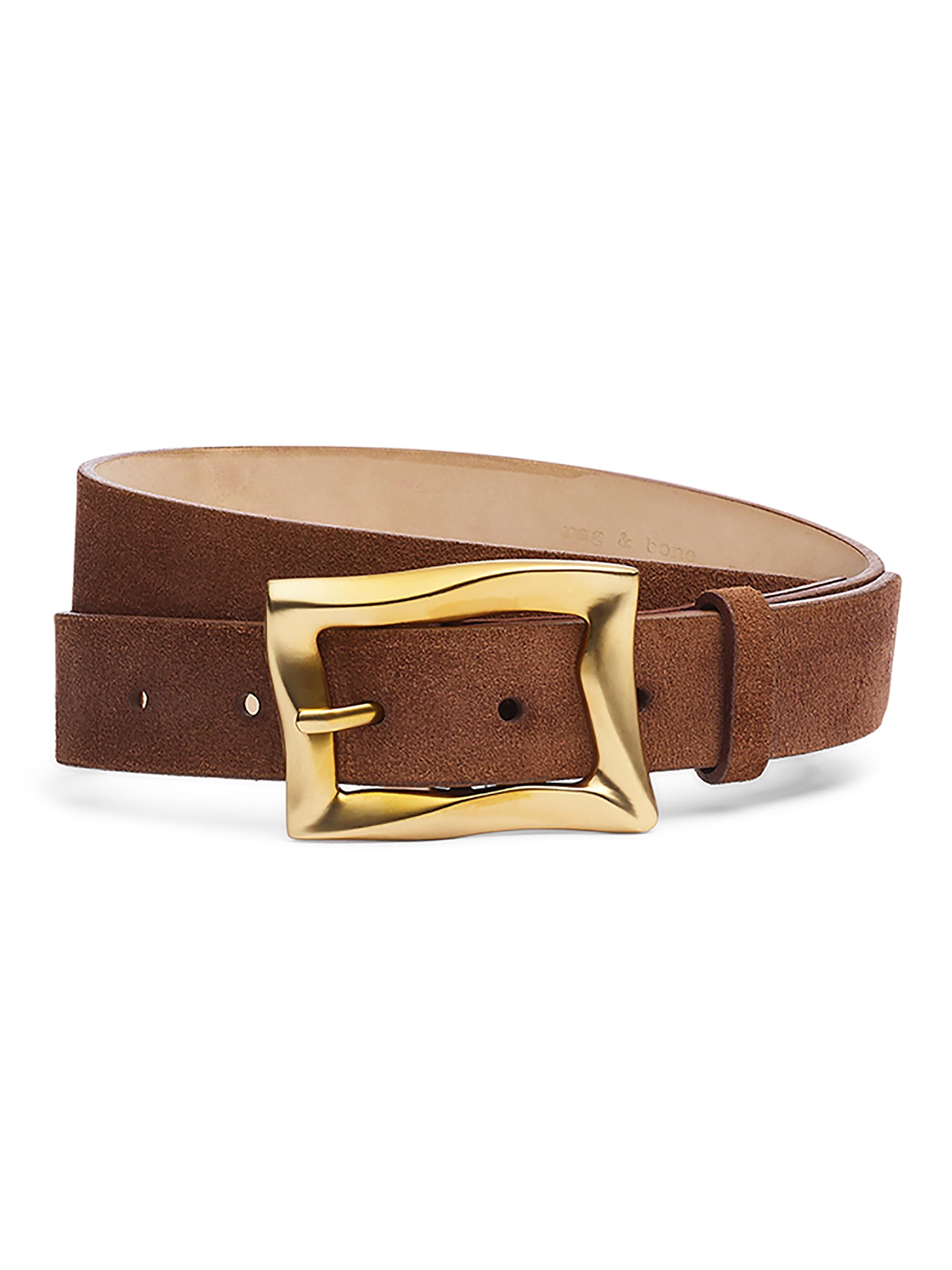 rag & bone Suede Boyfriend Belt | Saks Fifth Avenue