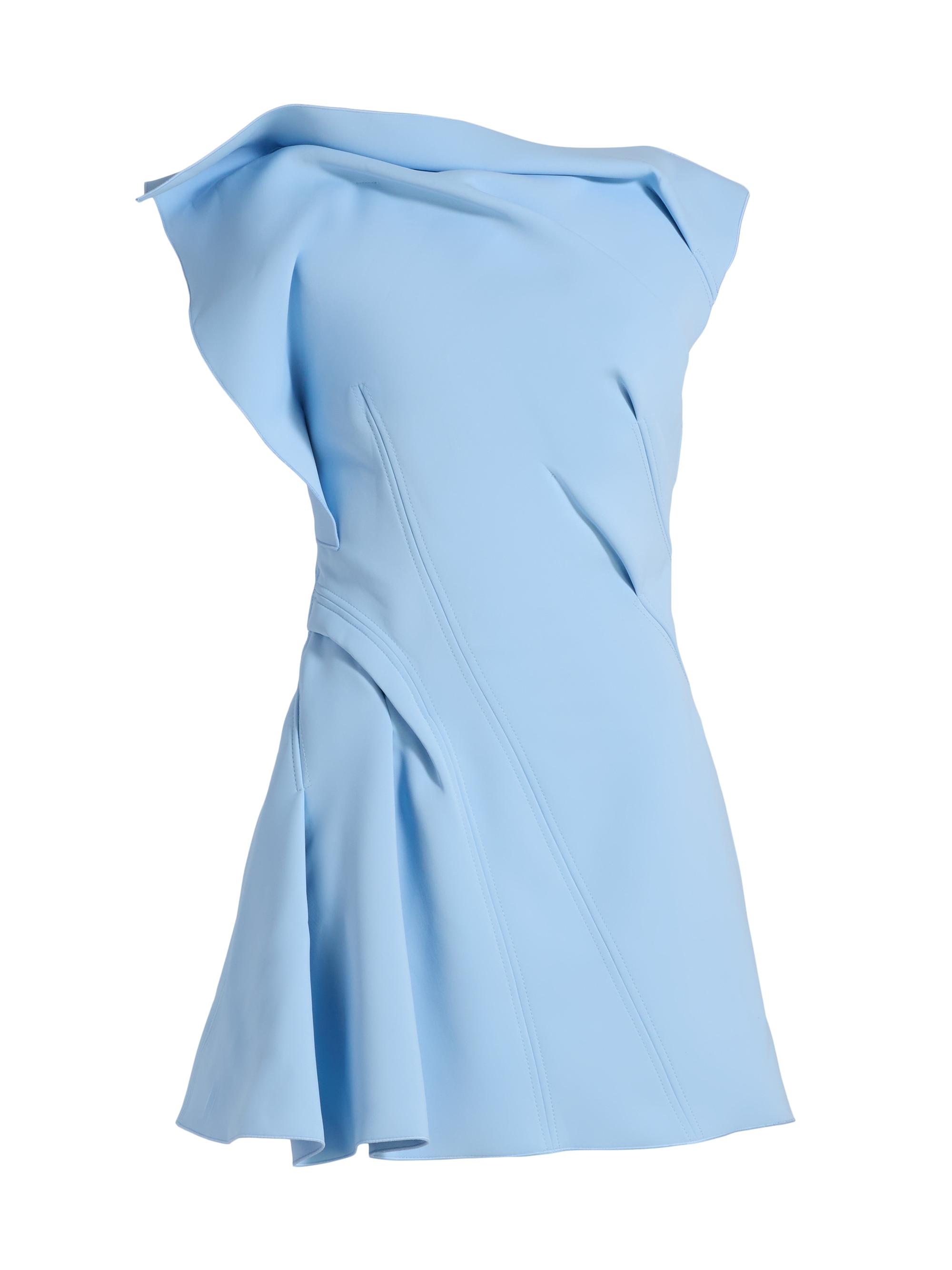 selena gomez blue dress golden globes Acler - Ashford Mini main image 1