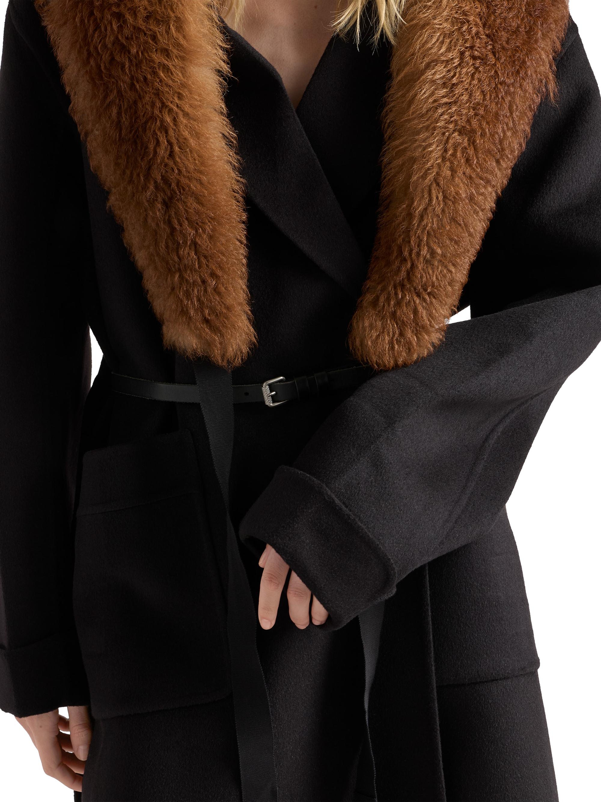 Prada Single-Breasted Double Cashwool Coat | Saks Fifth Avenue