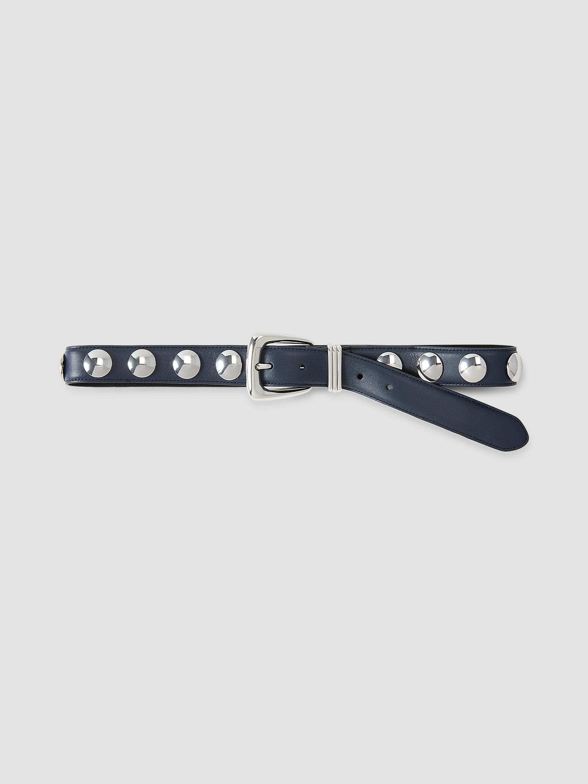 Veronica Beard Arch Studded Suede Belt | Saks Fifth Avenue display picture 1