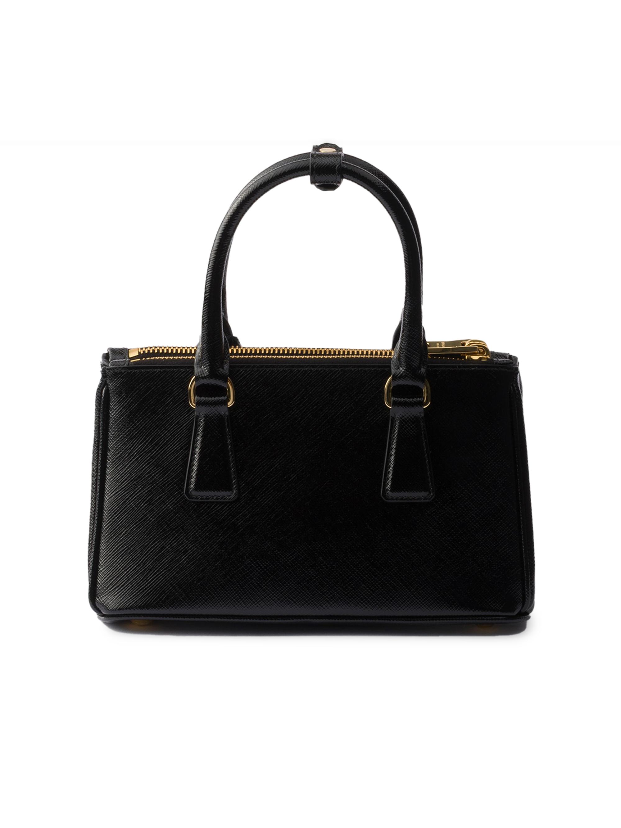 バッグ Prada Patent Leather Satchel Top Handle Prada Galleria Patent Saffiano Leather Mini Top Handle Bag | Saks