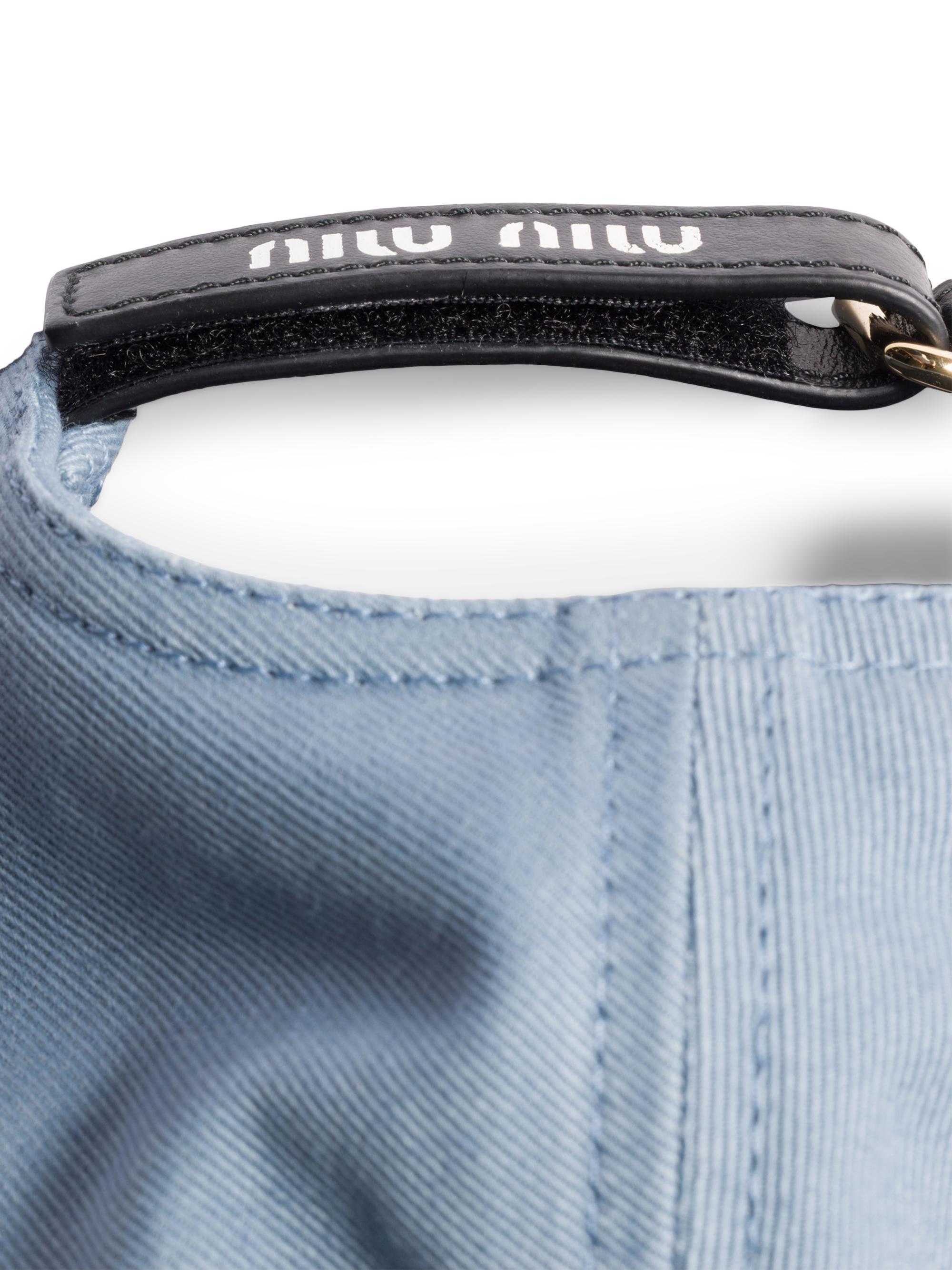Miu Miu Drill Baseball Cap | Saks Fifth Avenue