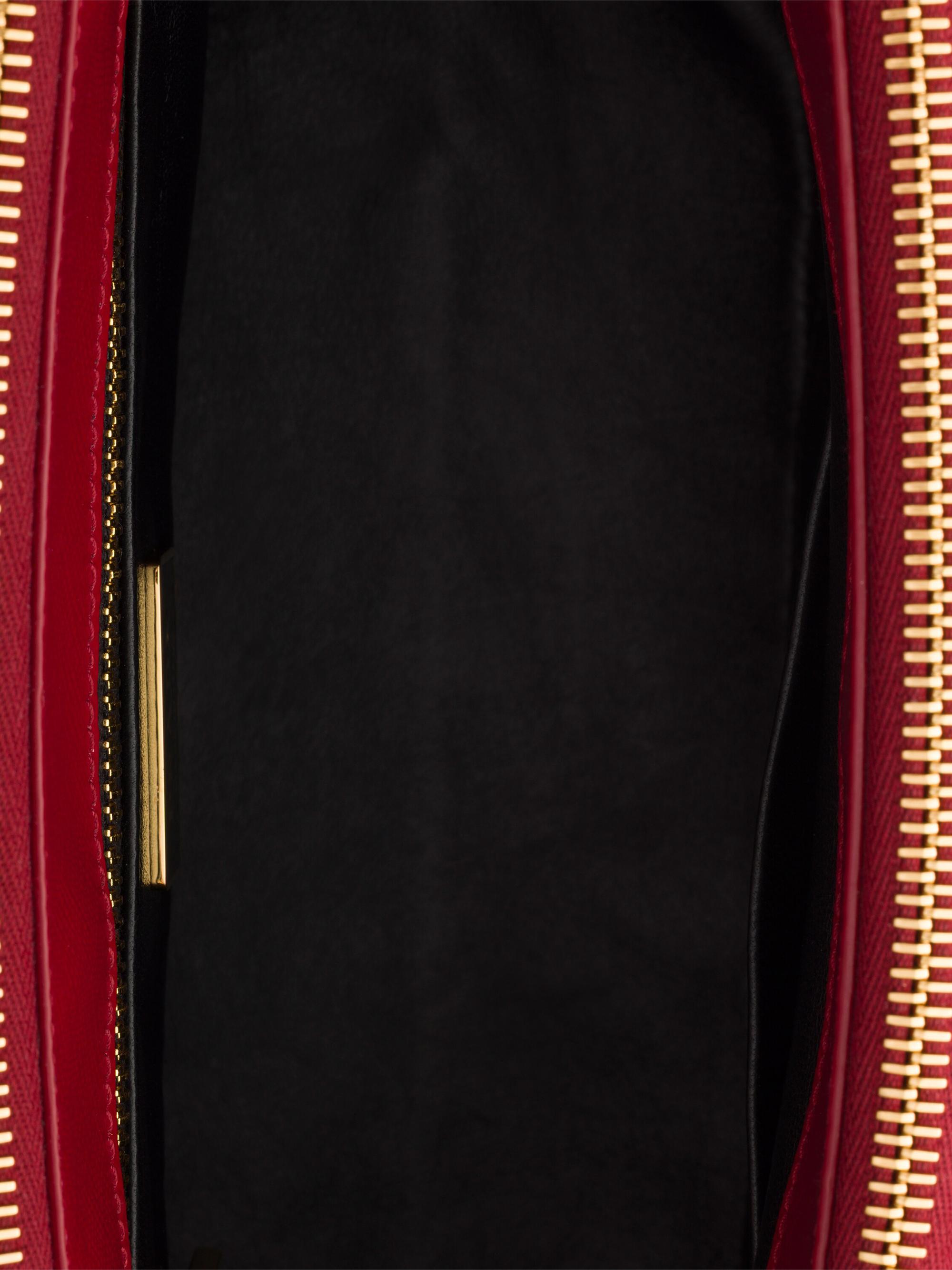 Prada Women's Galleria  Saffiano Leather Top Handle Bag - Red | Thumbnail 4