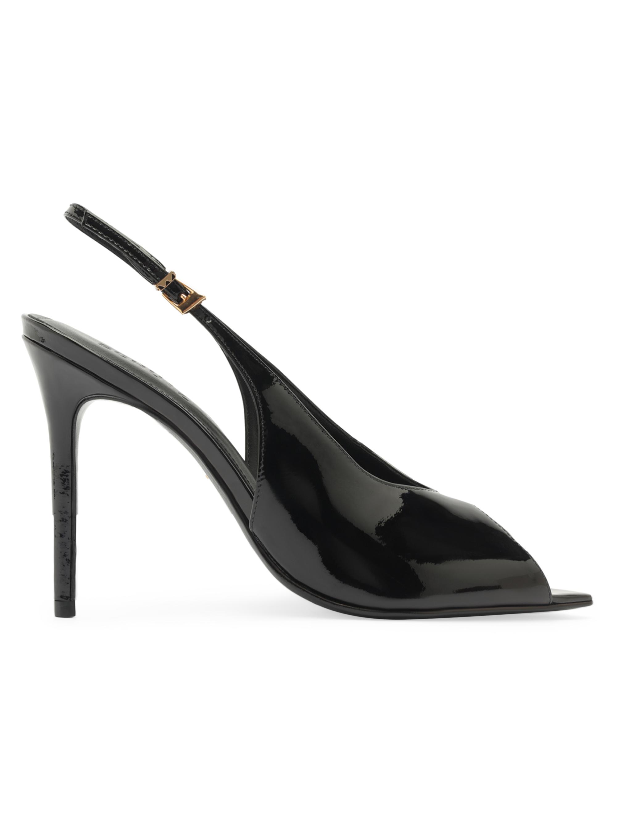 Schutz Scarlett Sling Patent Leather Slingback Sandals | Saks