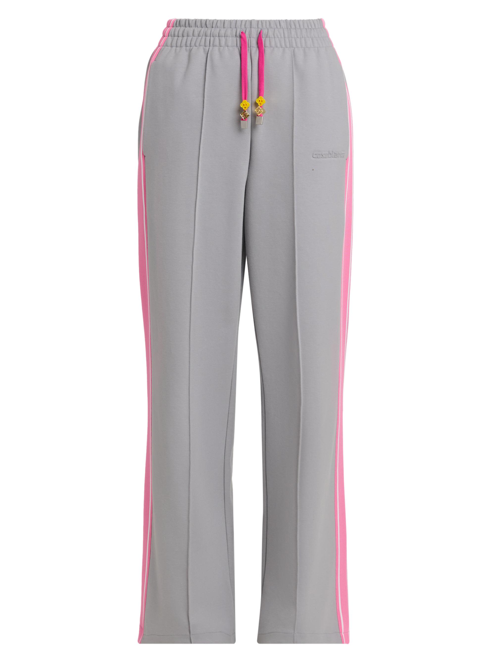 Casablanca Women's Striped Punto Pintuck Joggers - Grey