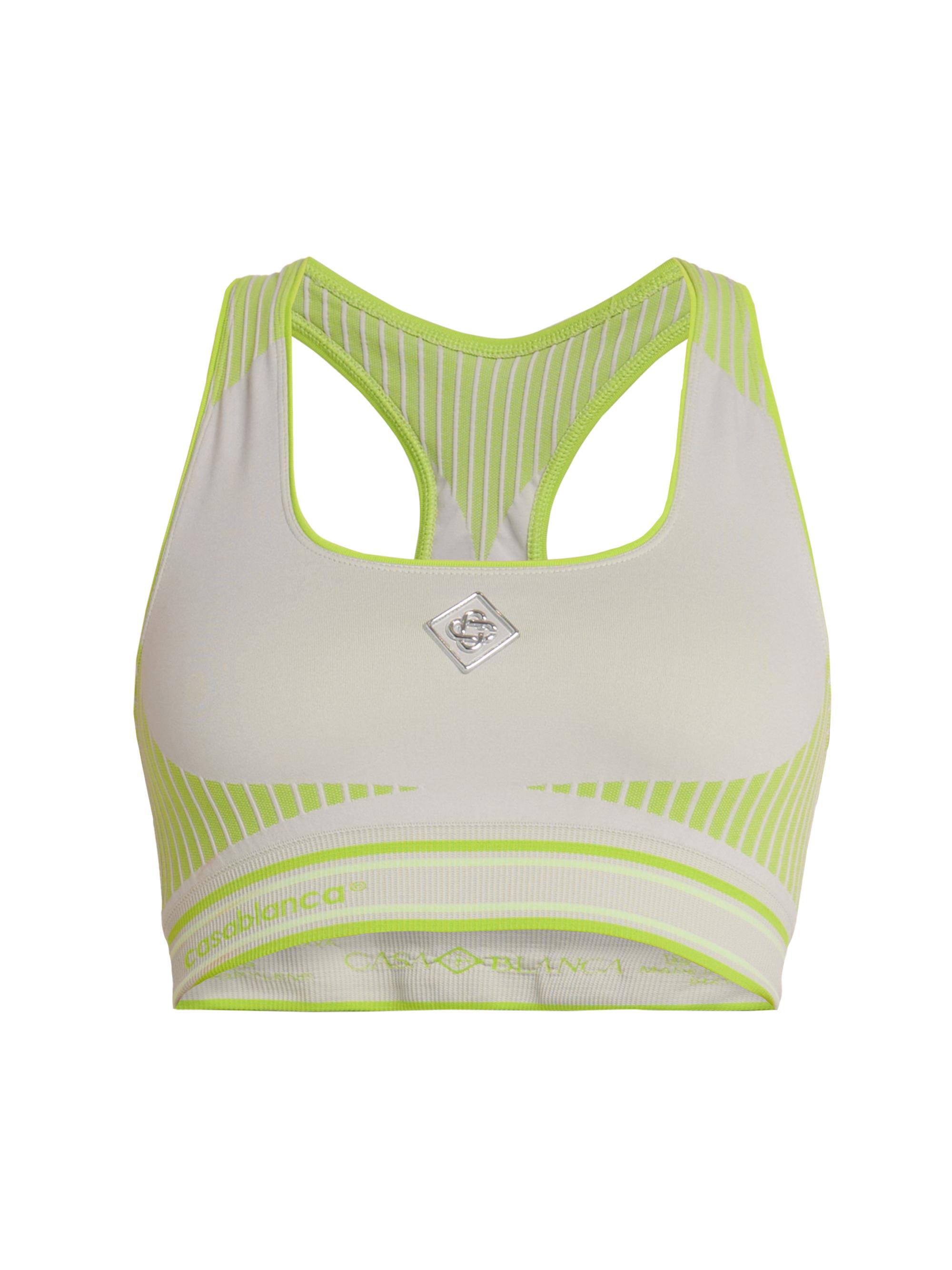 Casablanca Women's Seamless Bralette - Grey Lime