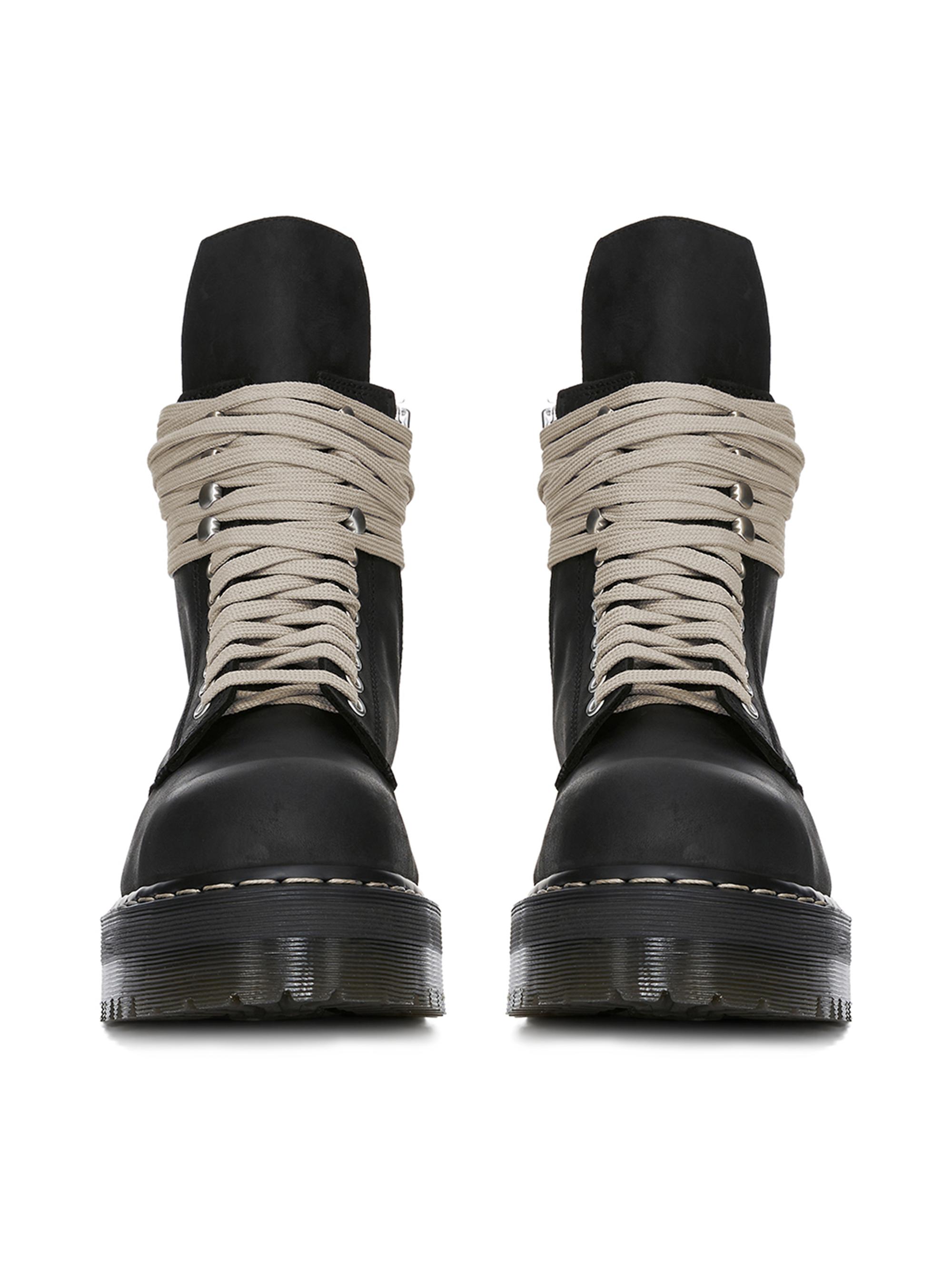 Rick Owens Dr. Martens x Rick Owens Quad-Sole Steel-Toe