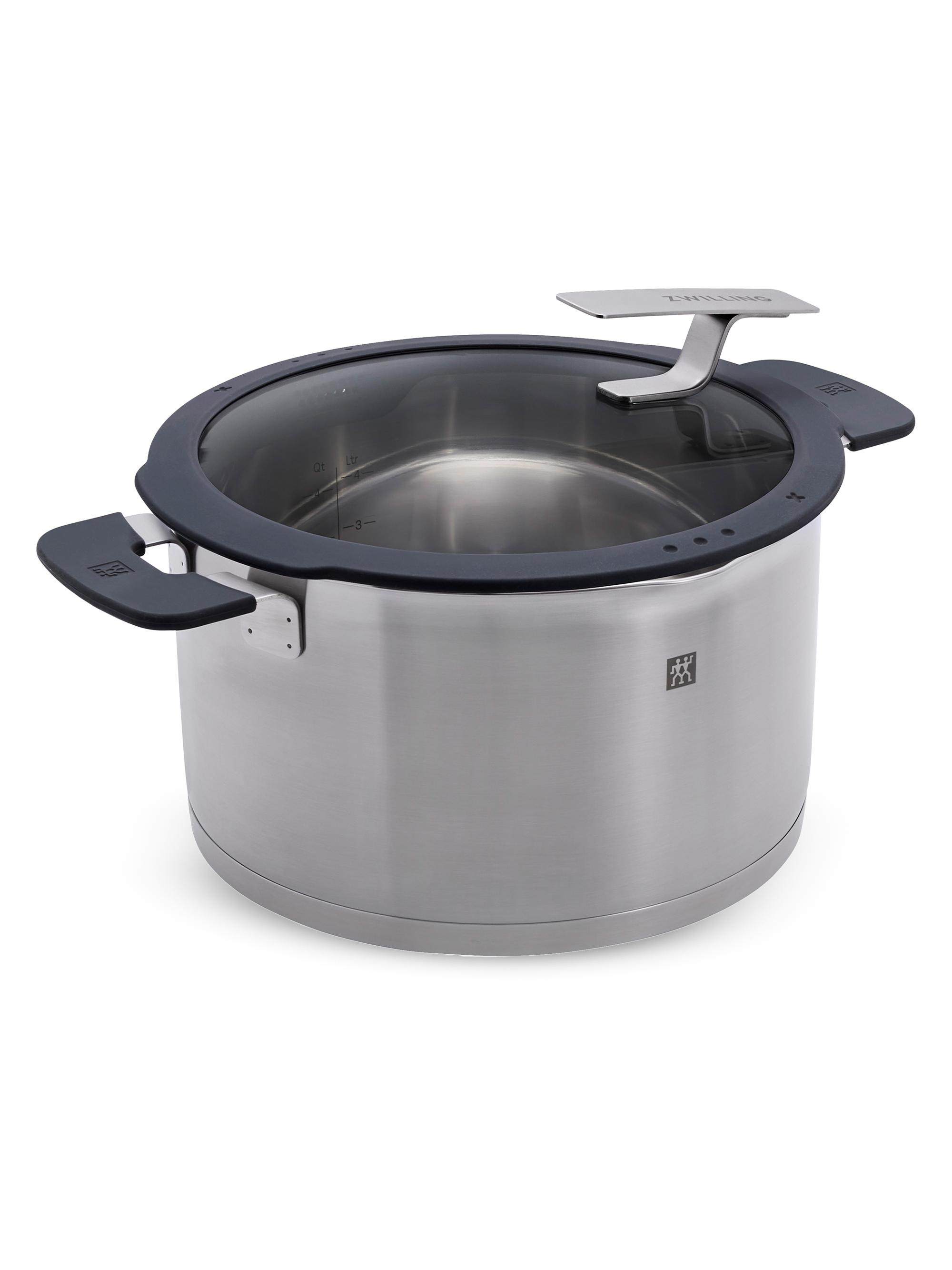 ZWILLING J.A. Henckels Simplify 6.25-Quart Stainless Steel Stock Pot with Lid - Stainless Steel