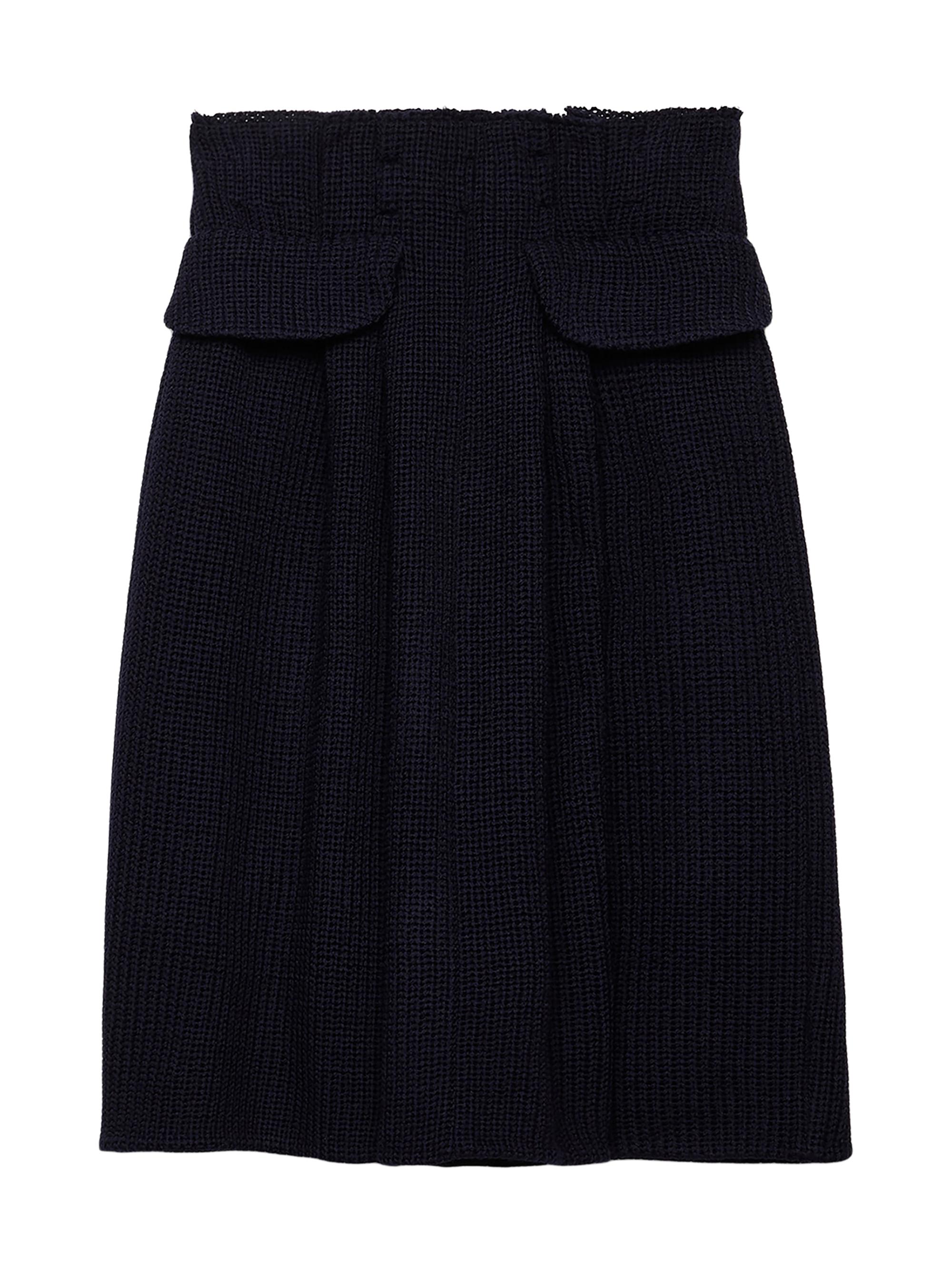 【Misapi】Prada Wool Skirt Prada Pleated Wool Flannel Skirt | Saks Fifth Avenue