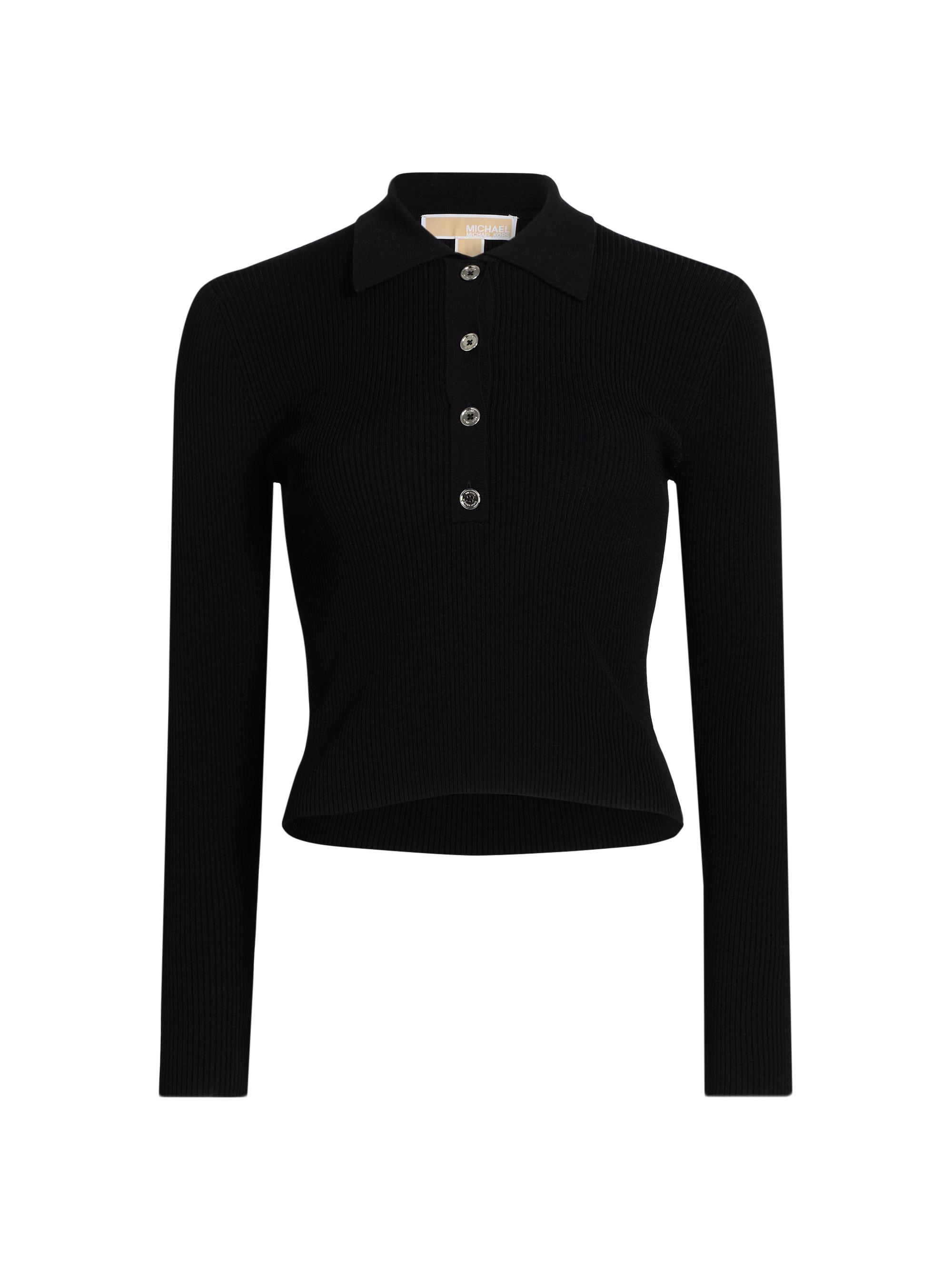 Saks Fifth Avenue Rib-Knit Mock Turtleneck Top | Saks Fifth Avenue