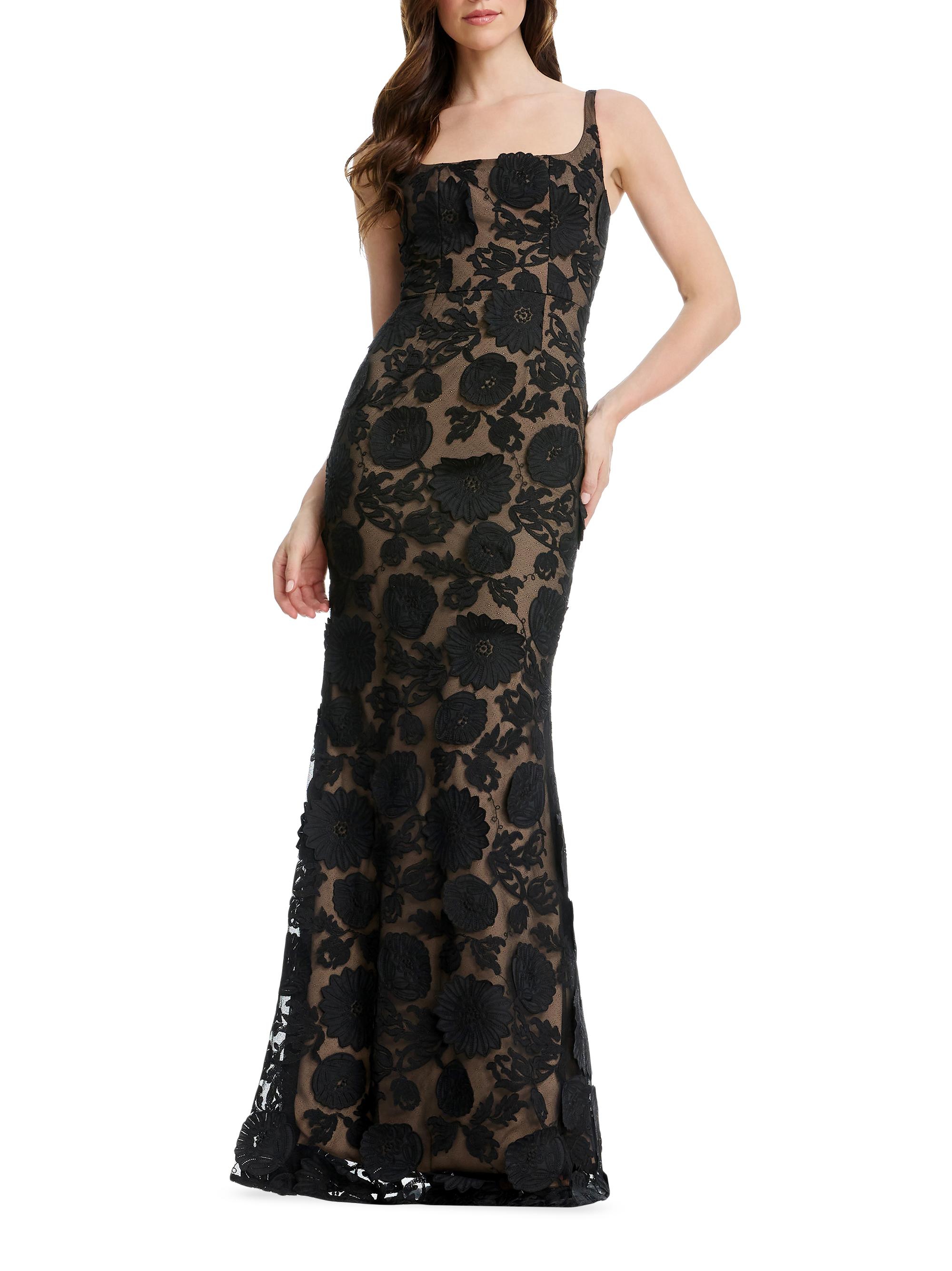 off the shoulder fit & flare dress Black Beige Red Off Shoulder Fit & Flare Dress main image 0