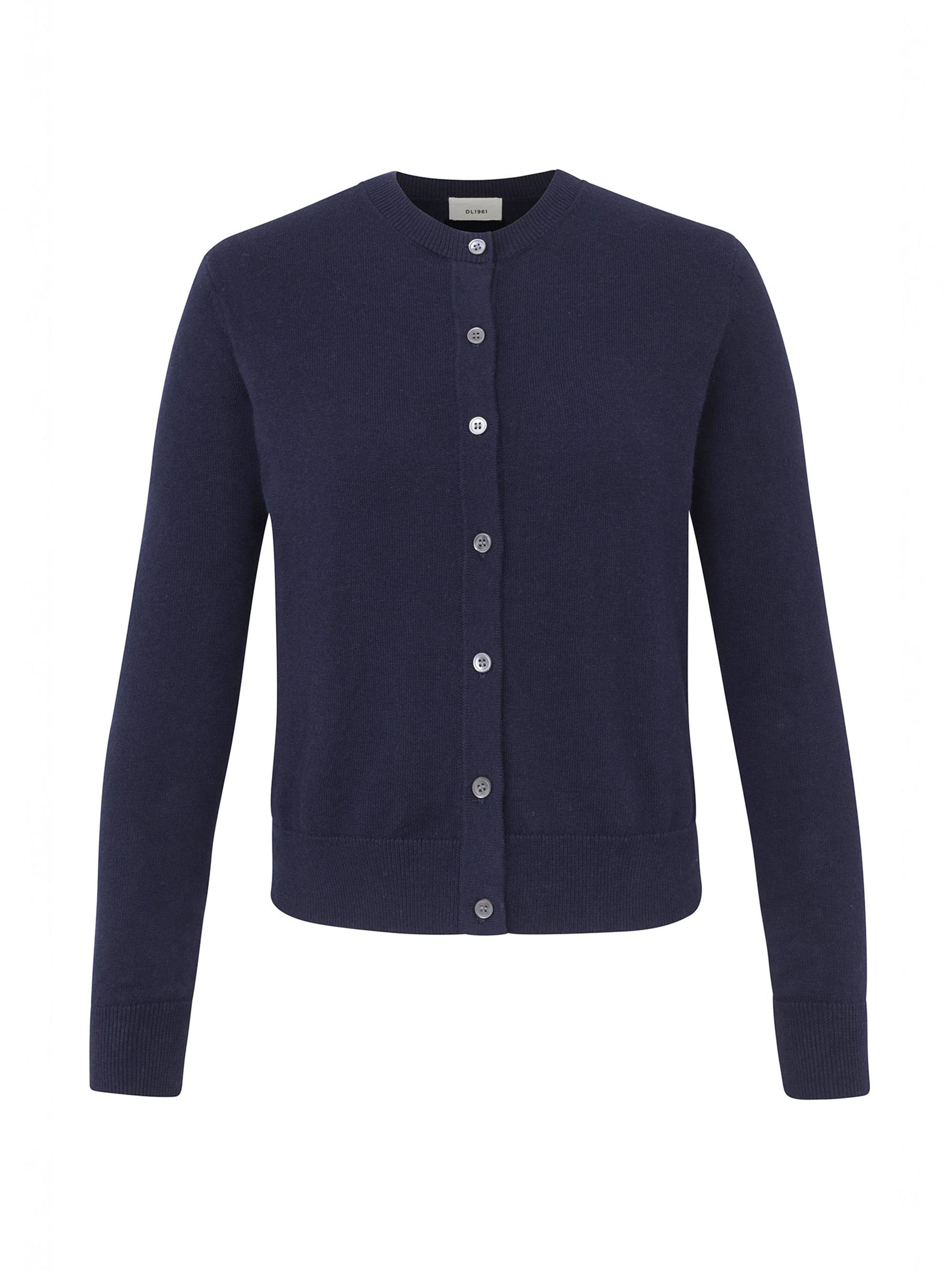 DL1961 Women's Brinn Cardigan - Navy