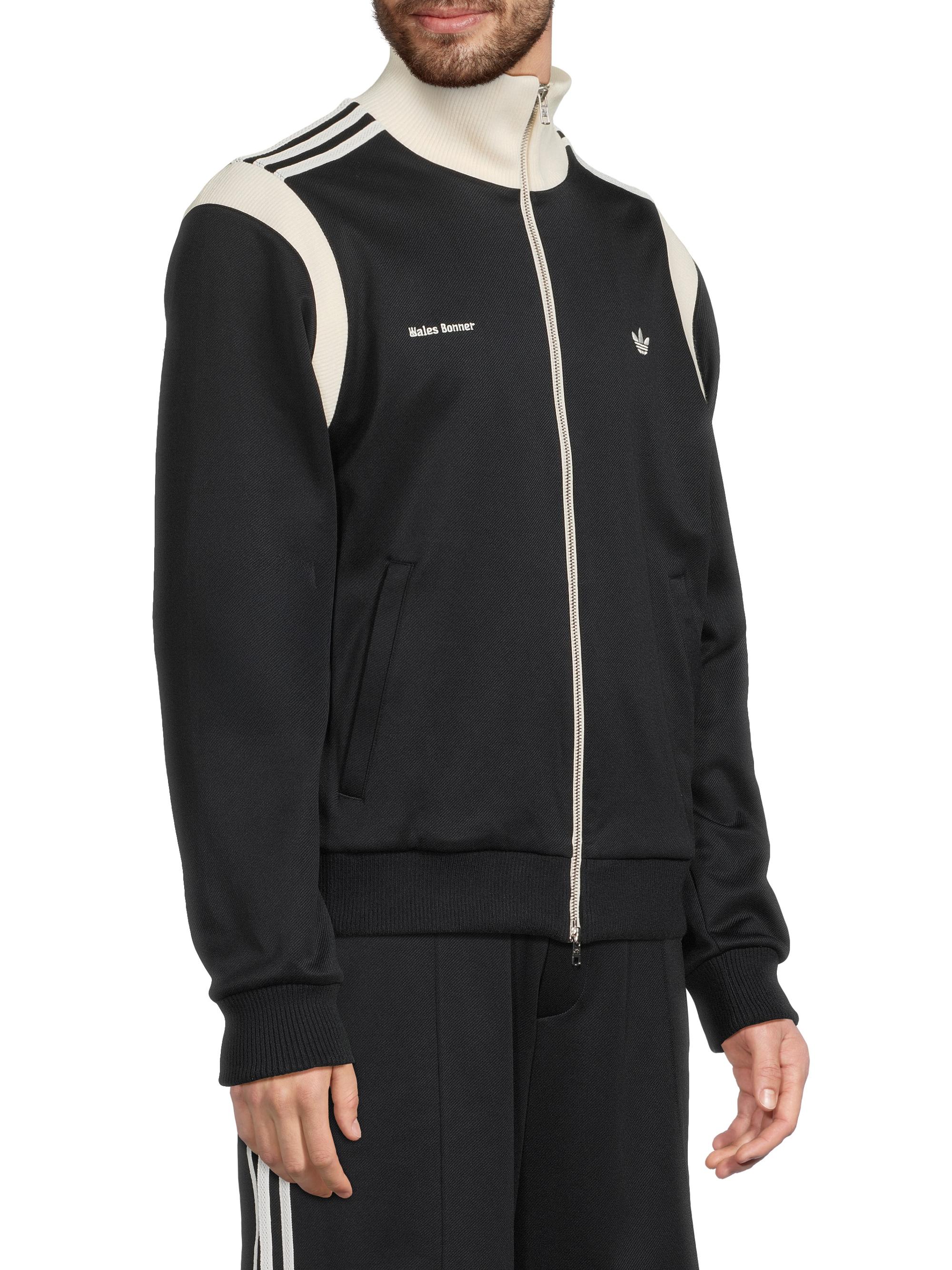 adidas adidas x Wales Bonner Embroidered Twill Track Jacket | Saks