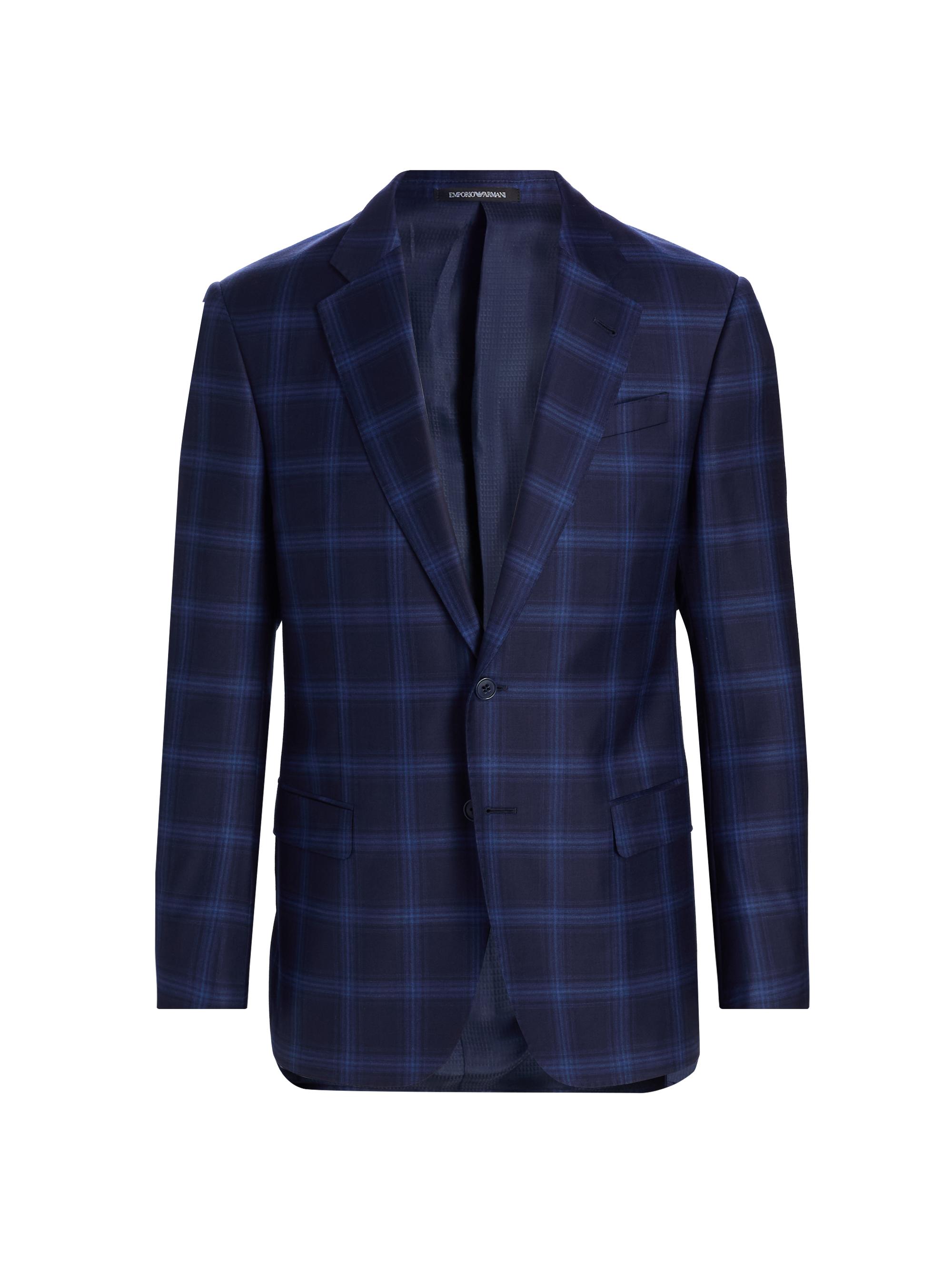 Twilight Plaid Virgin Wool Sport Coat