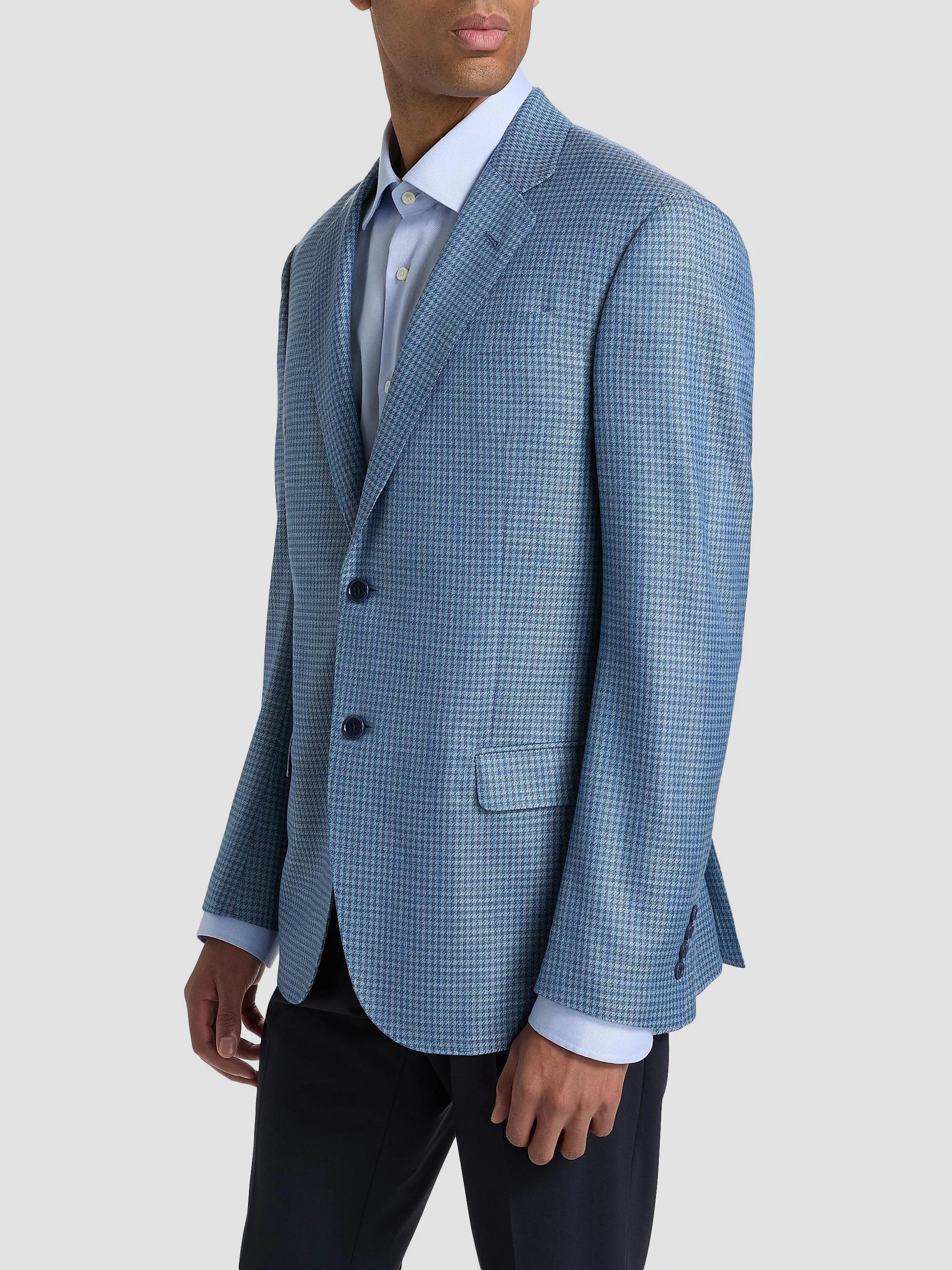 Emporio Armani Textured Houndstooth Sport Coat | Saks Fifth Avenue