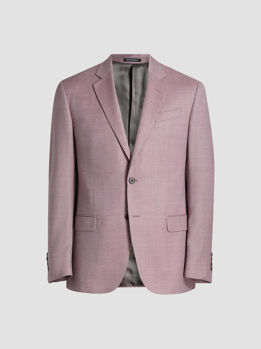 Emporio Armani Micro Dot Jacket | Saks Fifth Avenue