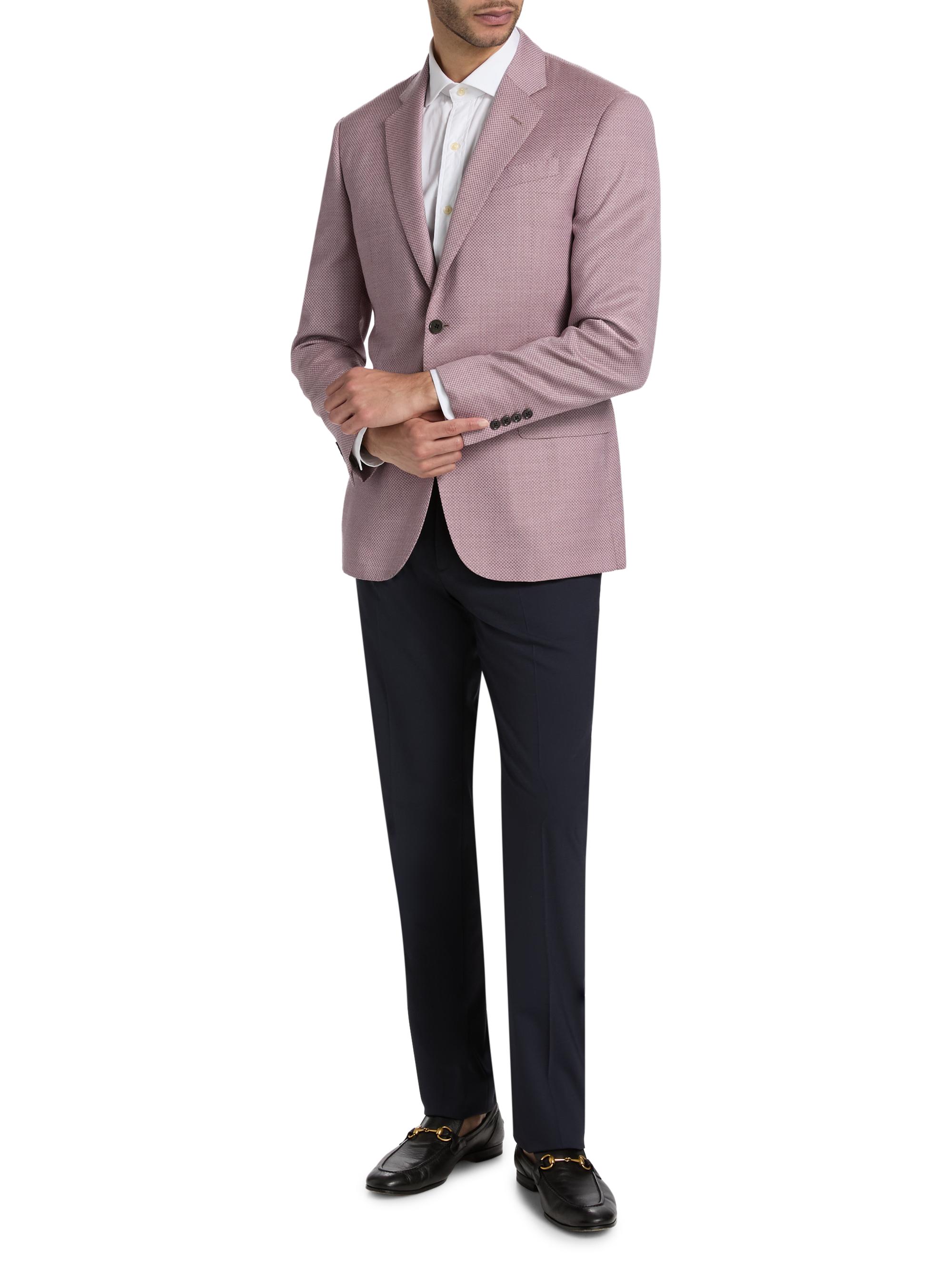 Emporio Armani Micro Dot Jacket | Saks Fifth Avenue